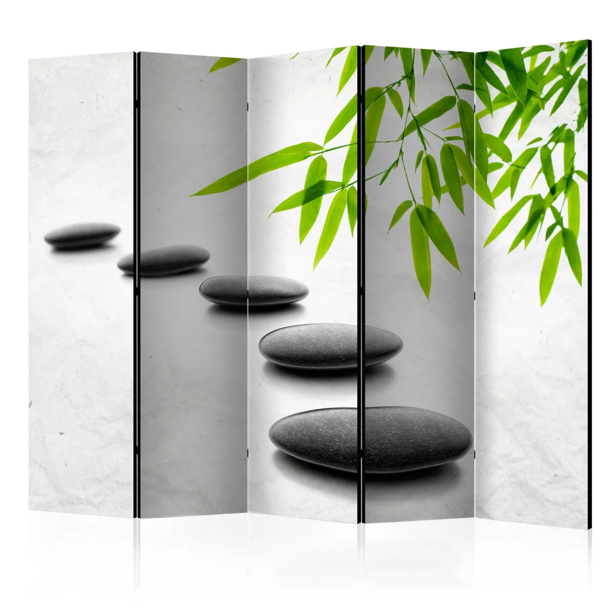 Paravent 5 volets - Zen Stones II [Room Dividers] - 225x172 (40860)