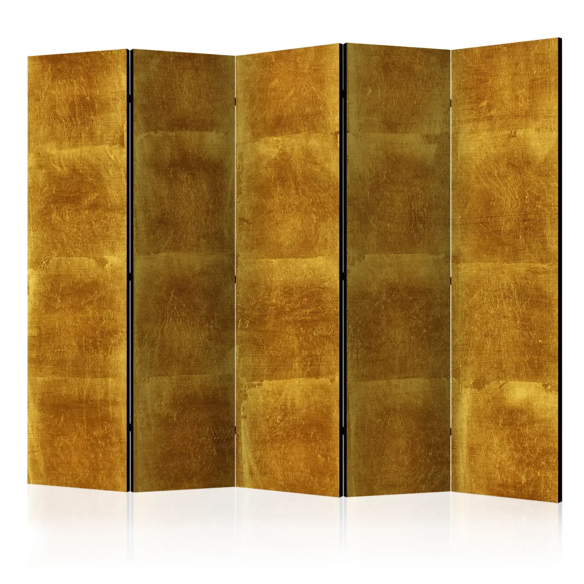 Paravent 5 volets - Golden Cage II [Room Dividers] - 225x172 (39157)