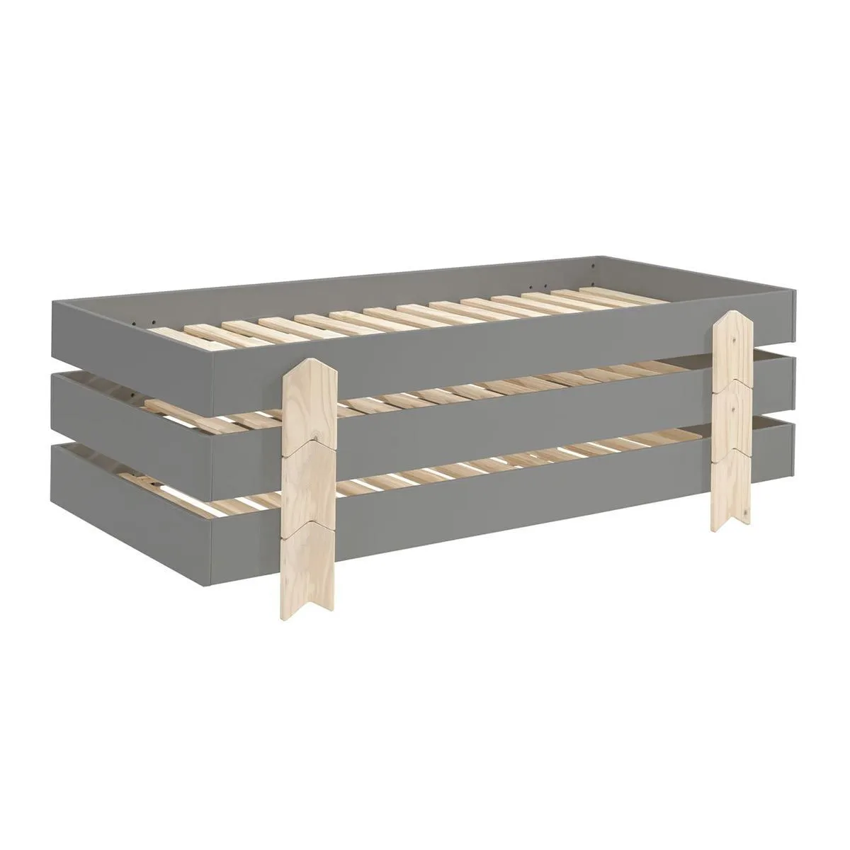 Lit Enfant en Bois Modulo Arrow III 90x200cm