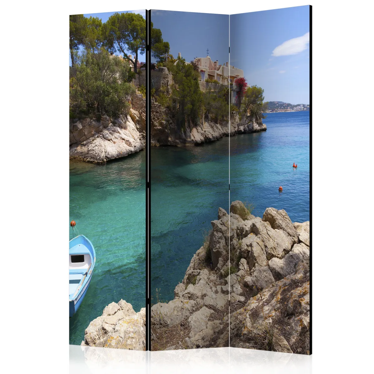 Paravent 3 volets - holiday seclusion [room dividers] A1-PARAVENT202