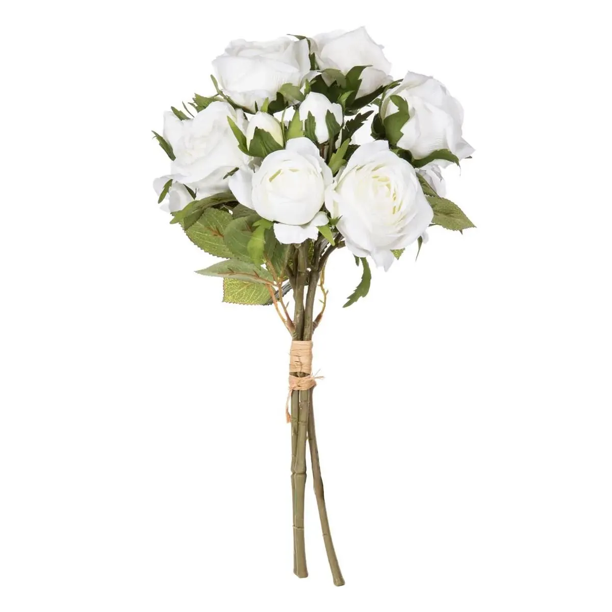 Atmosphera Rose/Blanc Plante Artificielle