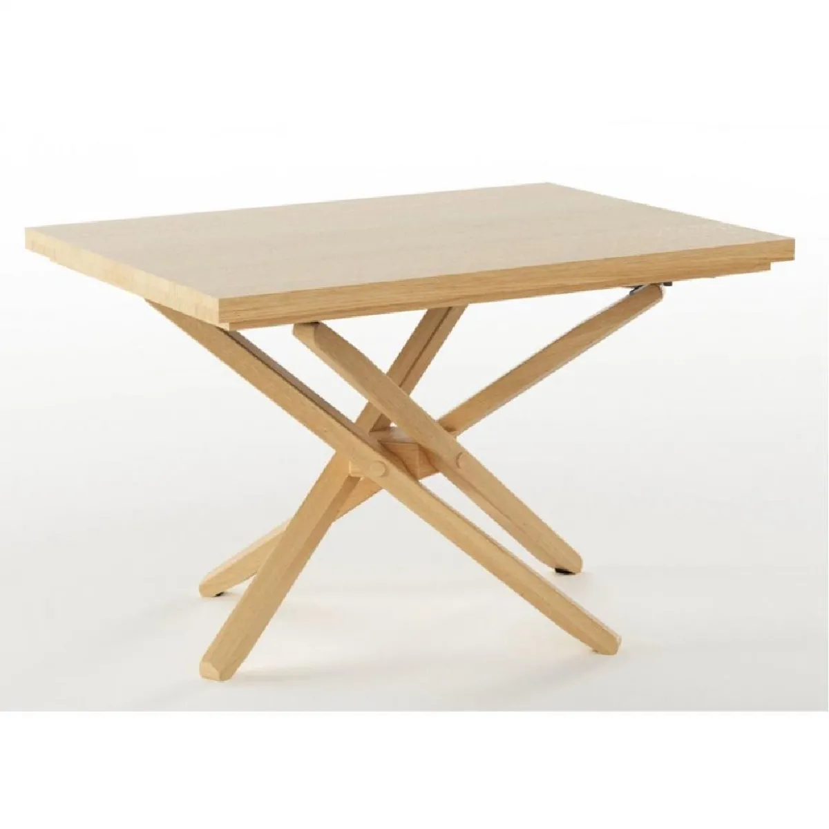Comparer les prix de Table basse transformable SU & GIÙ Bois Wild Chêne Naturel