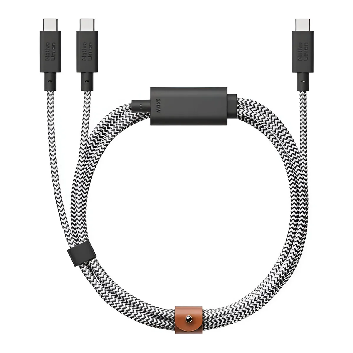 Native Union - Câble USB-C vers Double USB-C - 140W - 480Mbps - 2m - Image 3