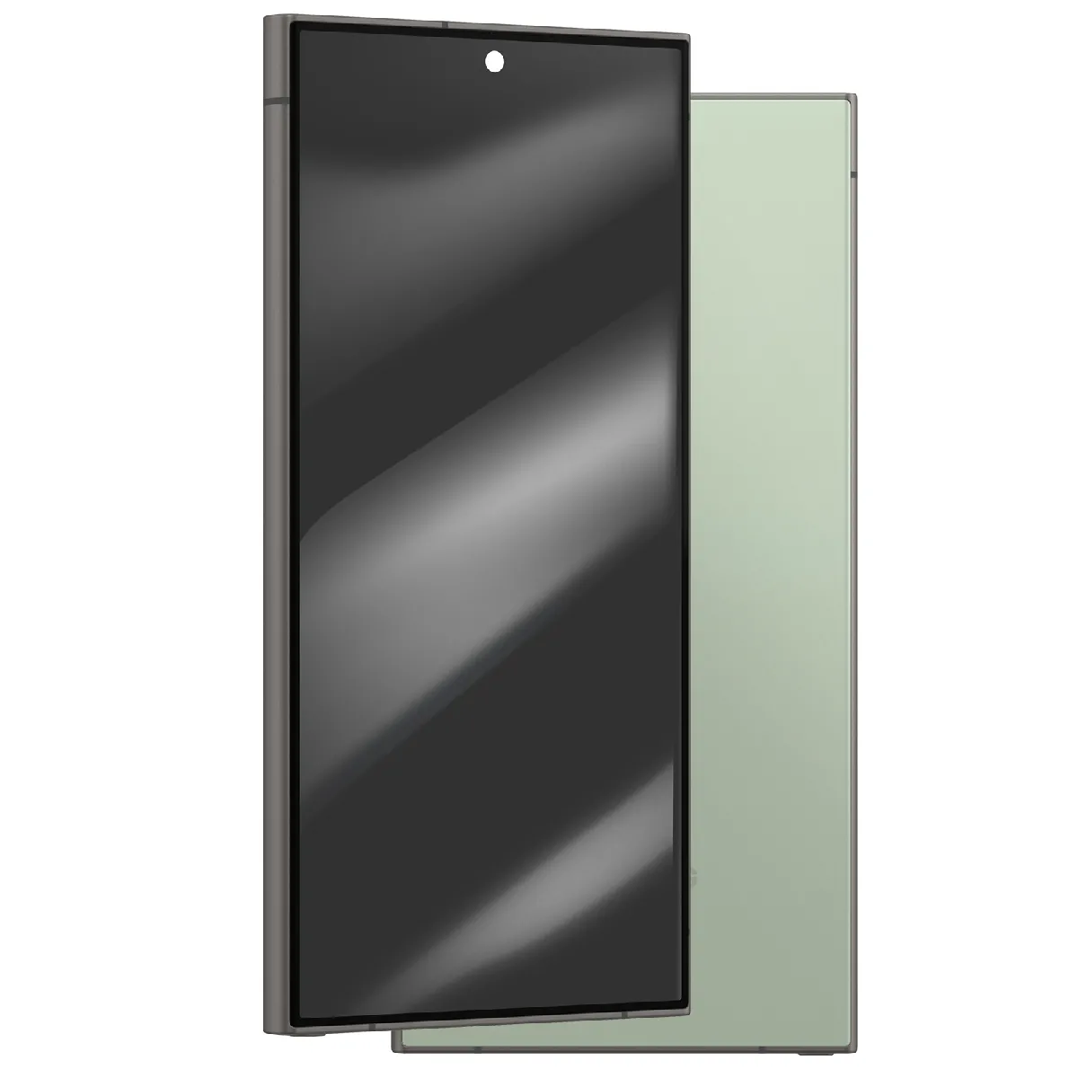 Clappio - Écran Soft OLED avec Châssis pour Galaxy S24 Ultra - Vert - Image 2