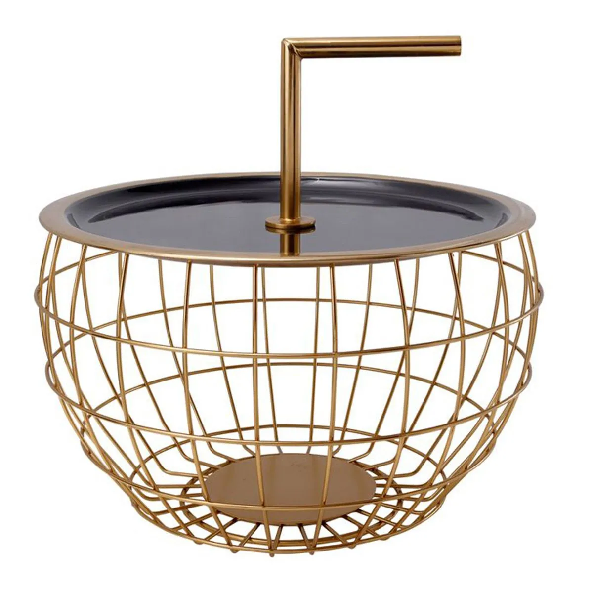 GENERIQUE - Table d'appoint - Jouy - 38cm - Noir - Image 3