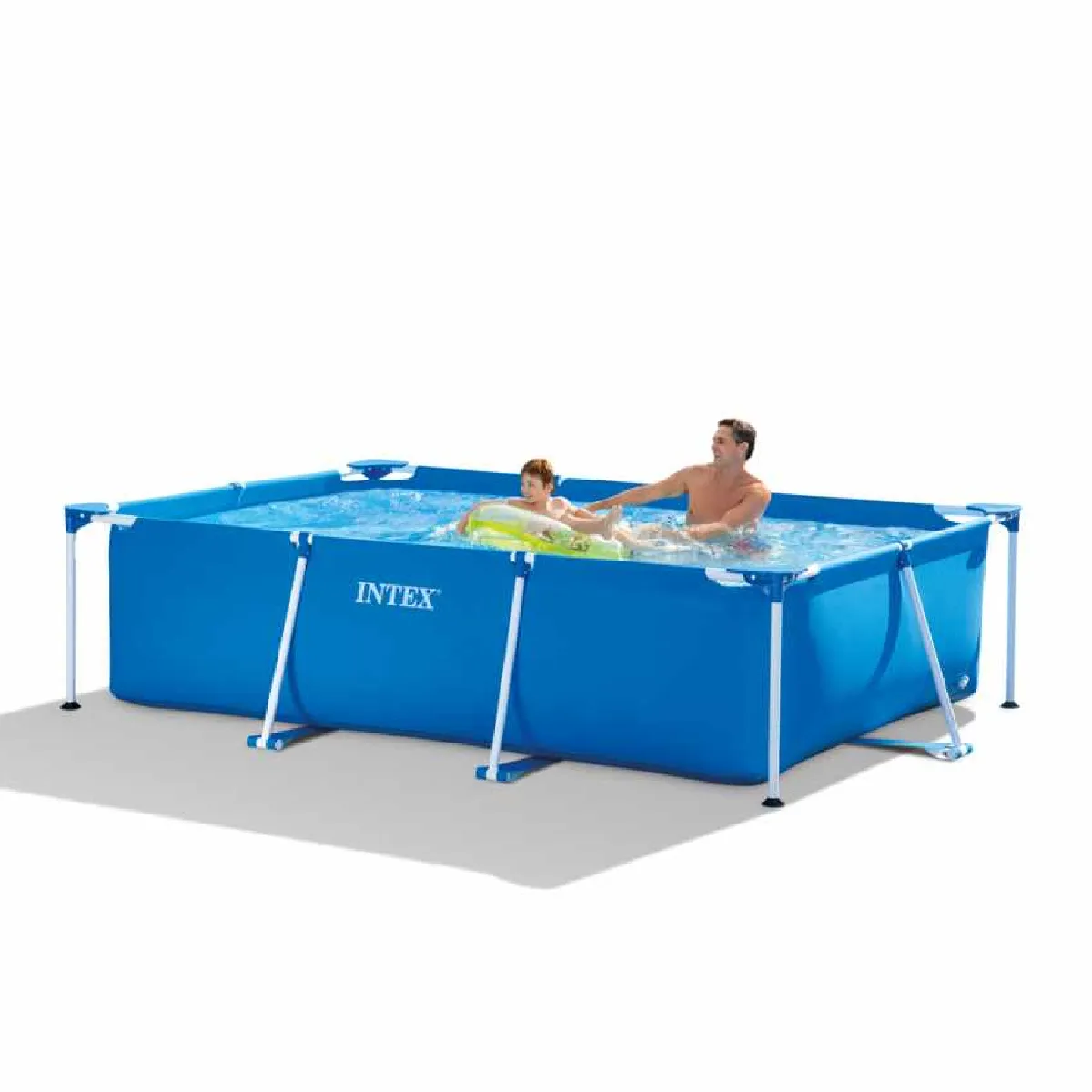 Intex Piscine Rectangular Frame Piscine Hors sol Piscine Jardin Extérieur 91483 - vue 2