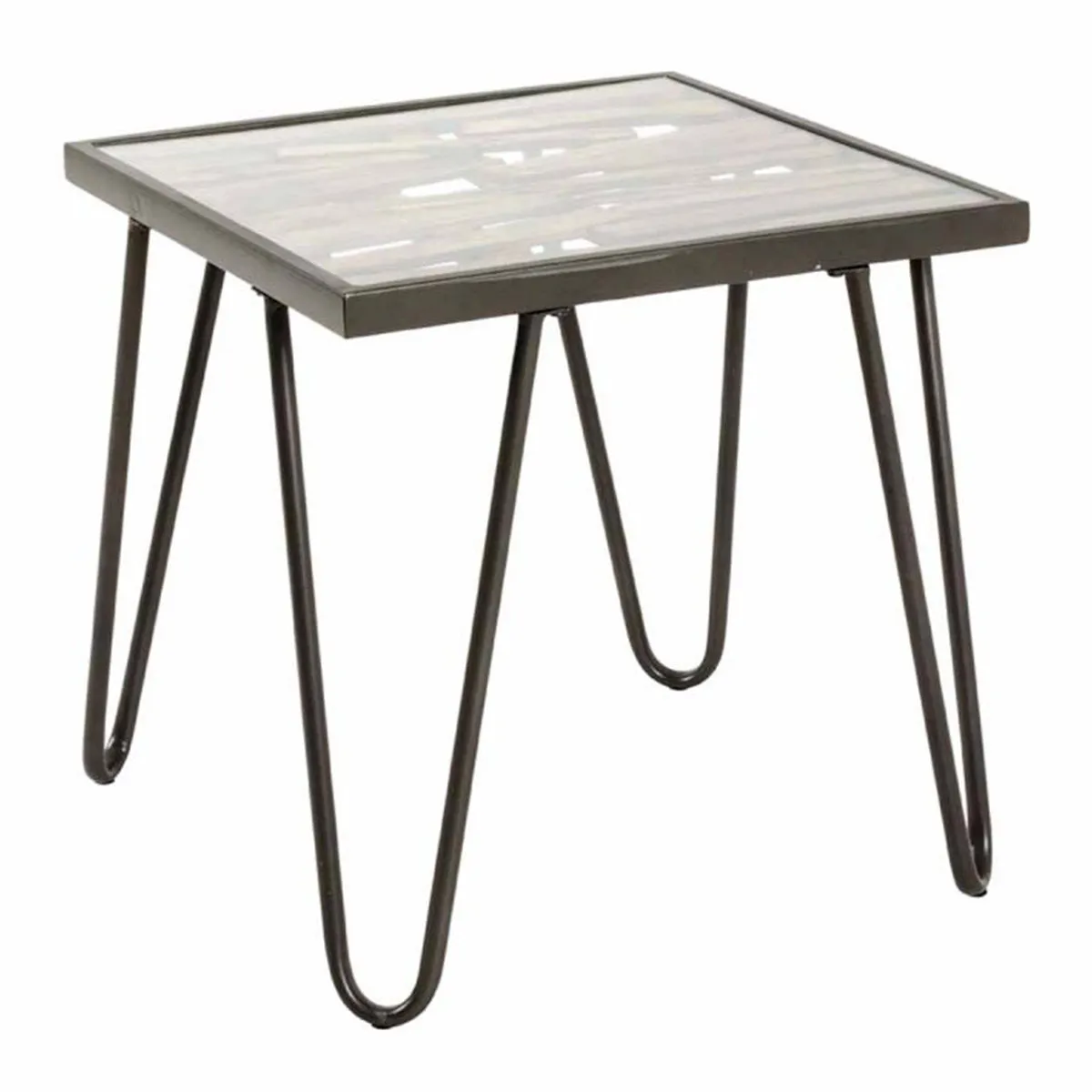 Non Communiqué Marron Table D'appoint Déco Nepal 50Cm Naturel - Image 2