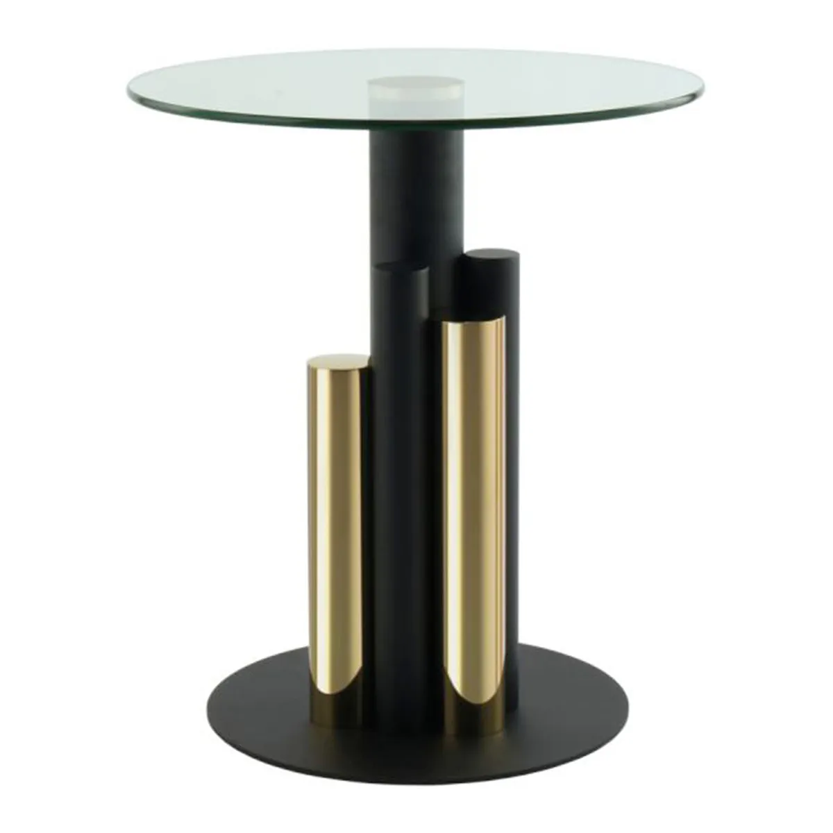 GENERIQUE - Table d'appoint - Paula - Design - 50cm - Or - Image 3