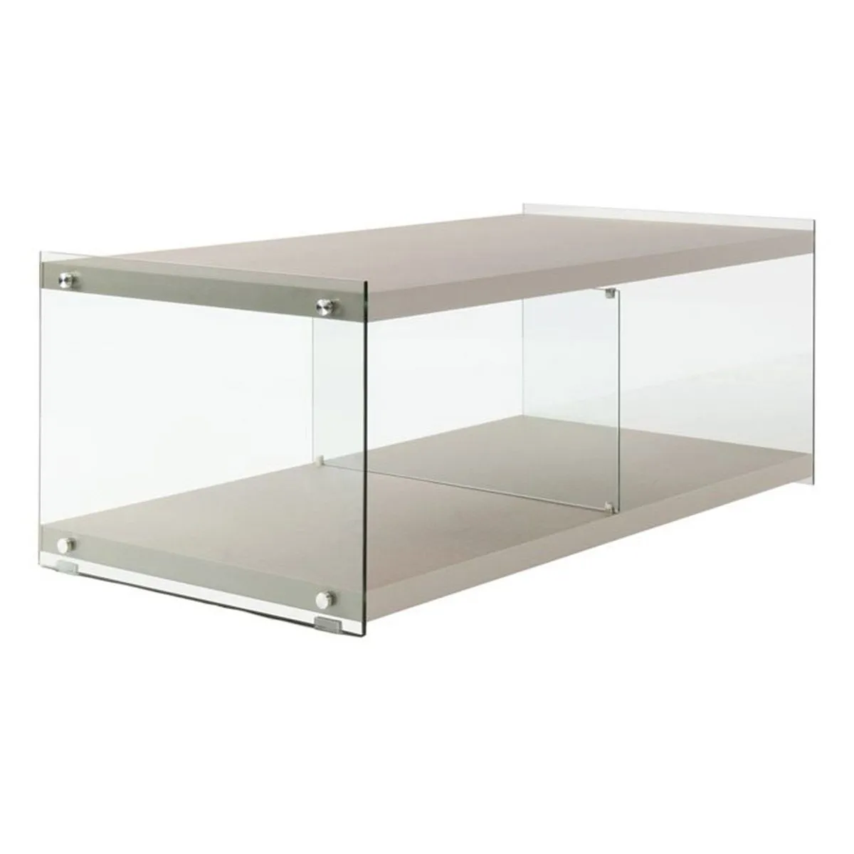 Meuble TV Design Elementary 120cm Argent