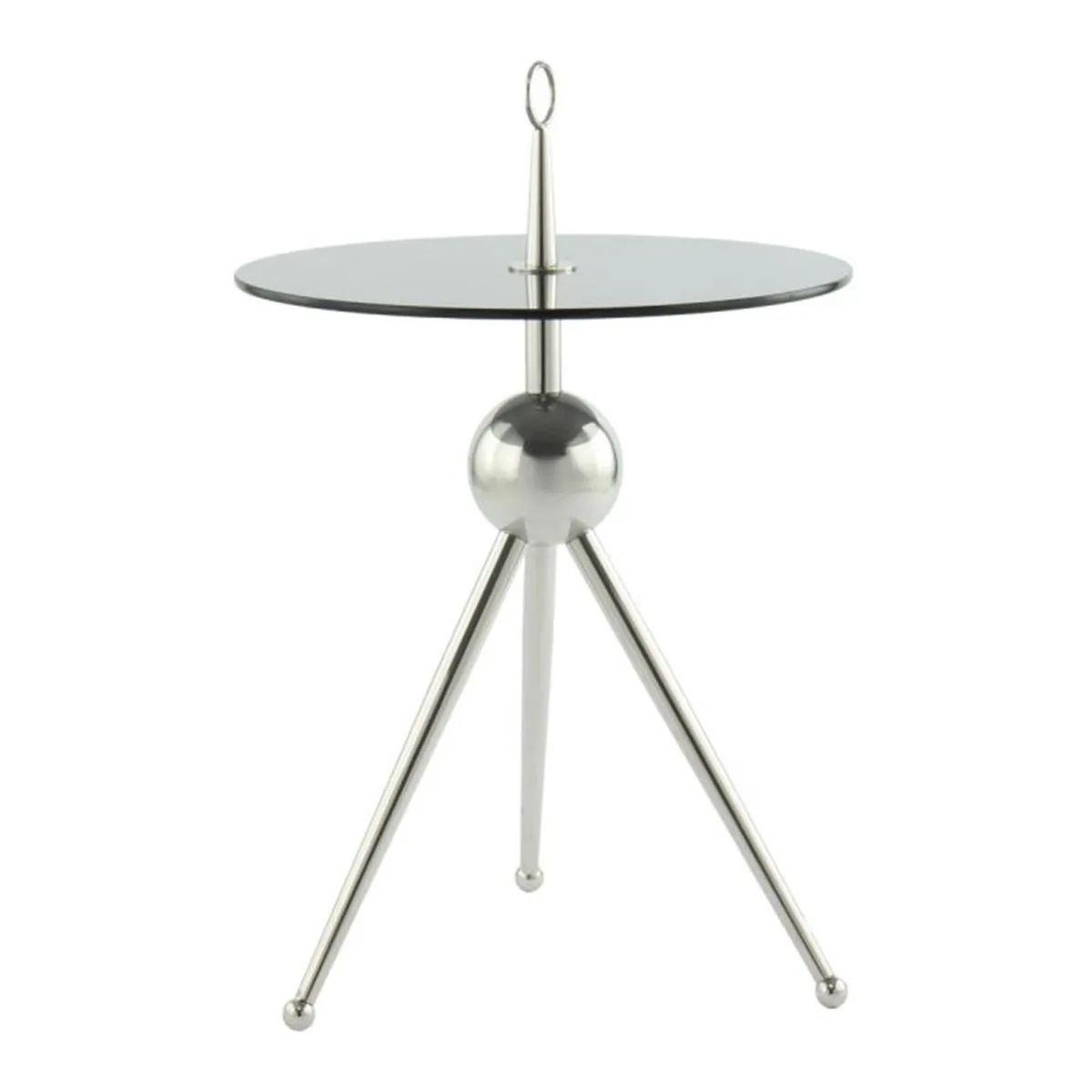 Paris Prix Argent/Gris Table D'appoint Design Rodriga 53Cm &