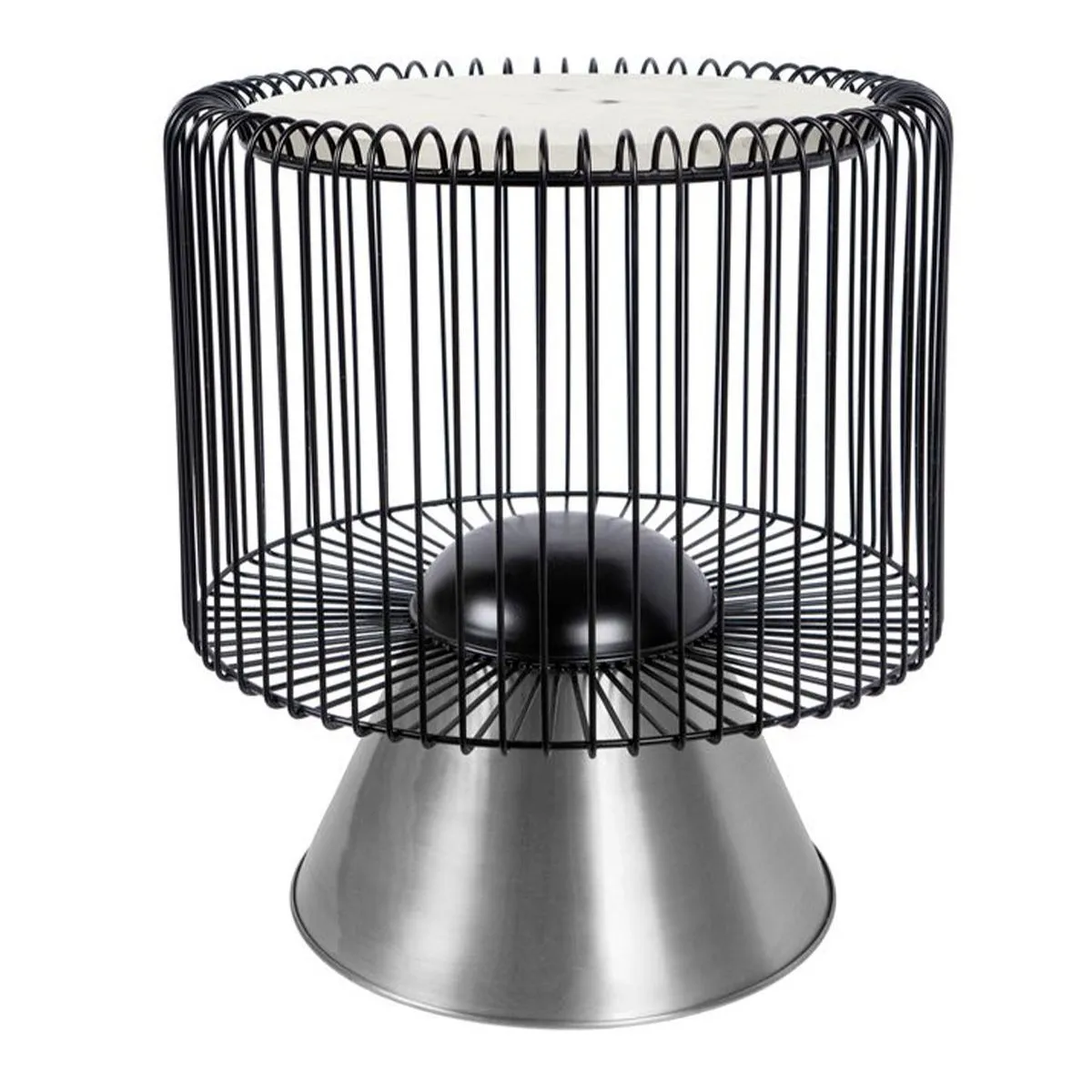 Generique Blanc Table D'appoint Design "Malibu" 56Cm - Image 3