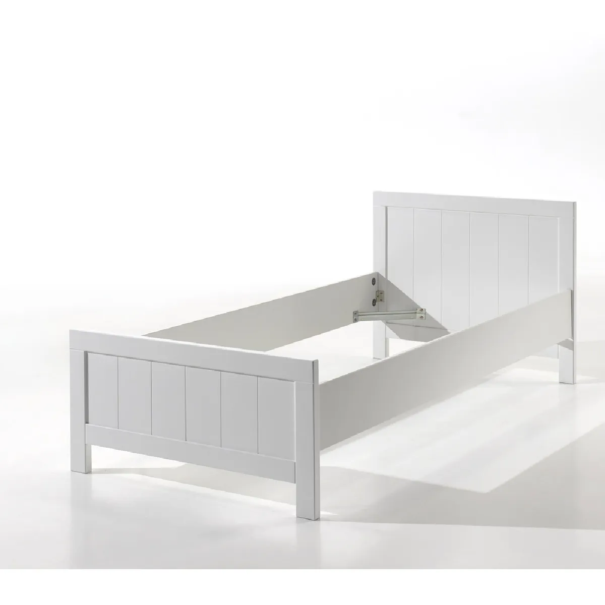Gris Vipack Erik Lit Simple 90X200 Cm - Image 3