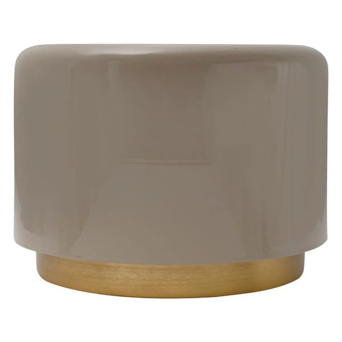 Non Communiqué Gris Table D'appoint Basse "Louana" 51Cm - Image 2