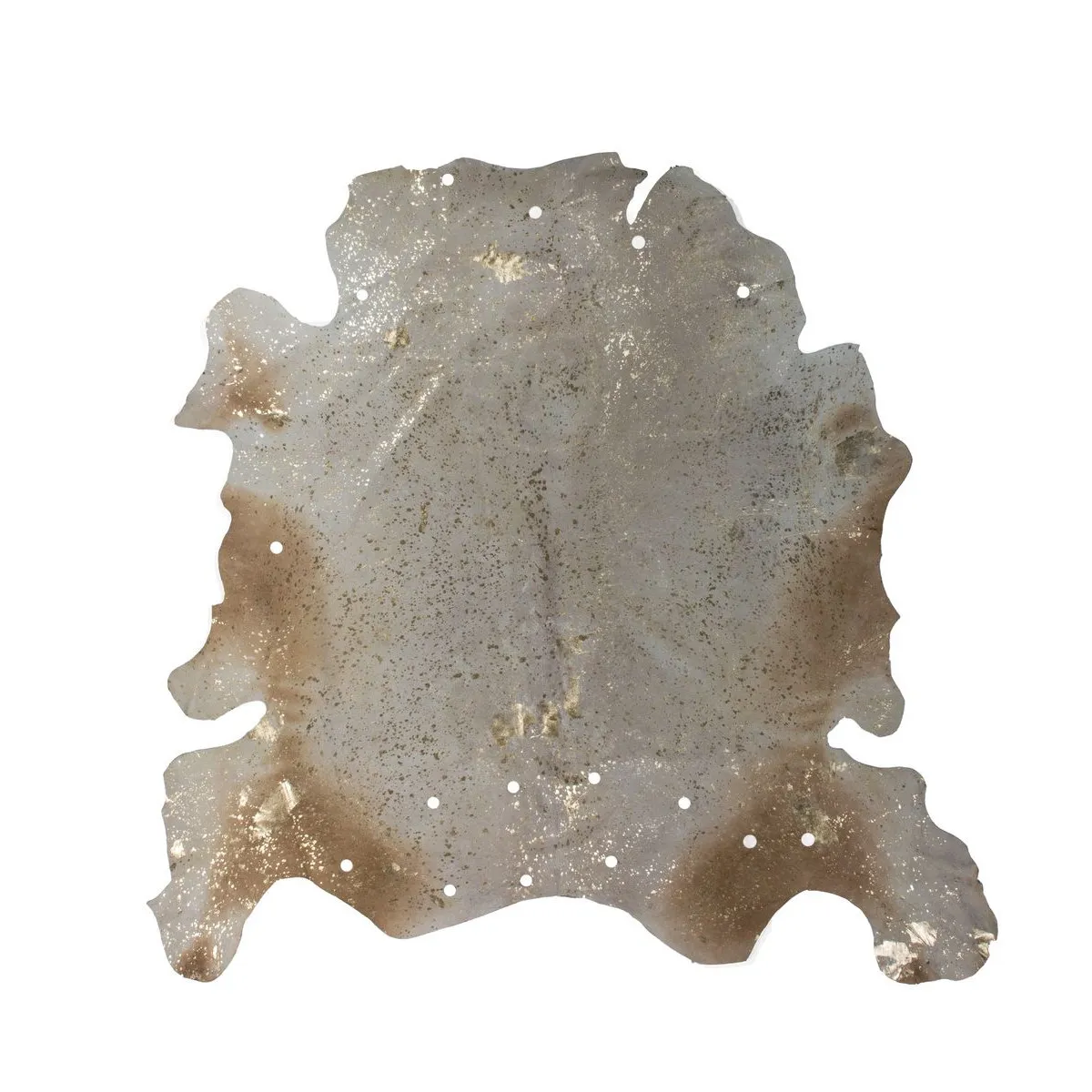 Tapis Peau de Vache Glam & Or 135 x 165 cm - vue 4