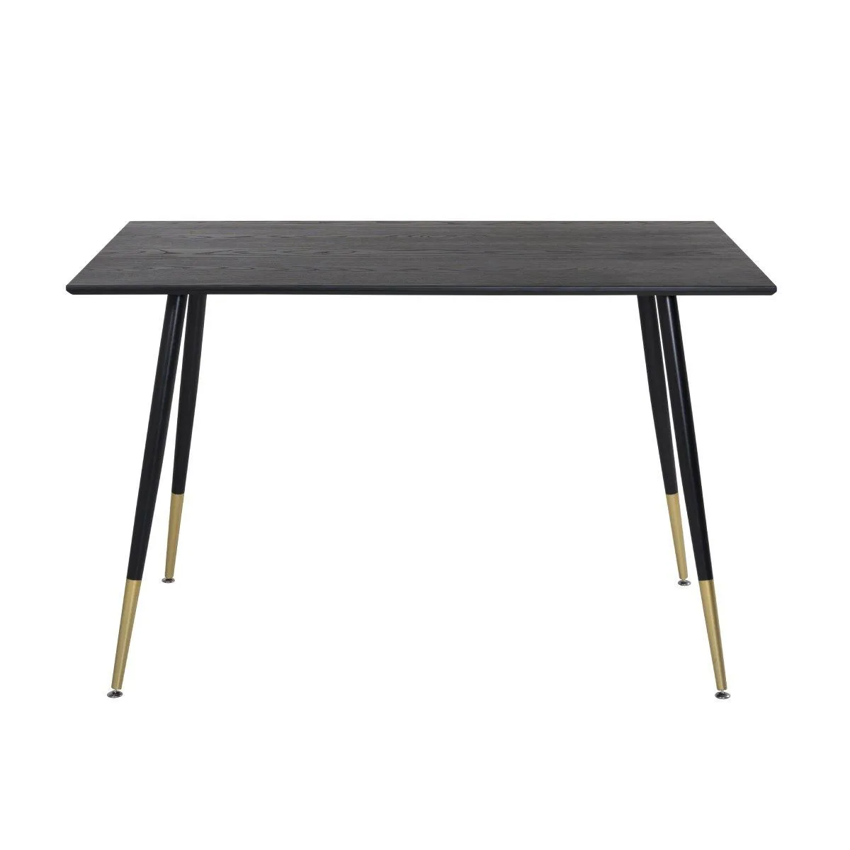 Non Communiqué Noir Venture Home - Table Repas En Mdf Et Acier Dipp 120 X 90 Cm - Image 2