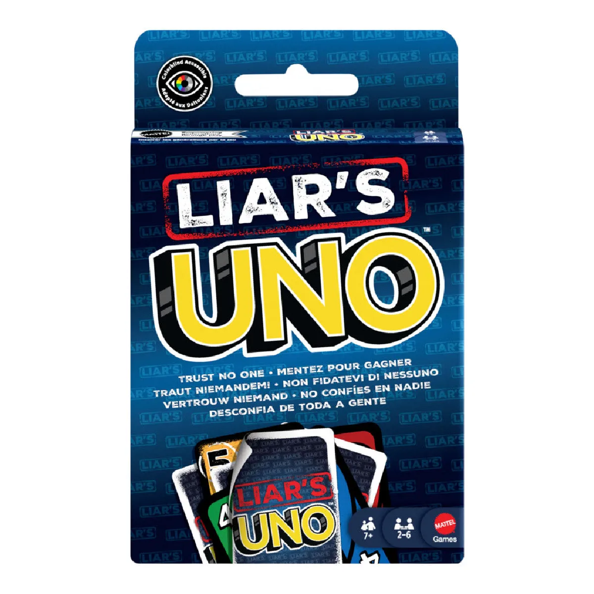 Jeu d’ambiance Mattel Uno Liar' - vue 3