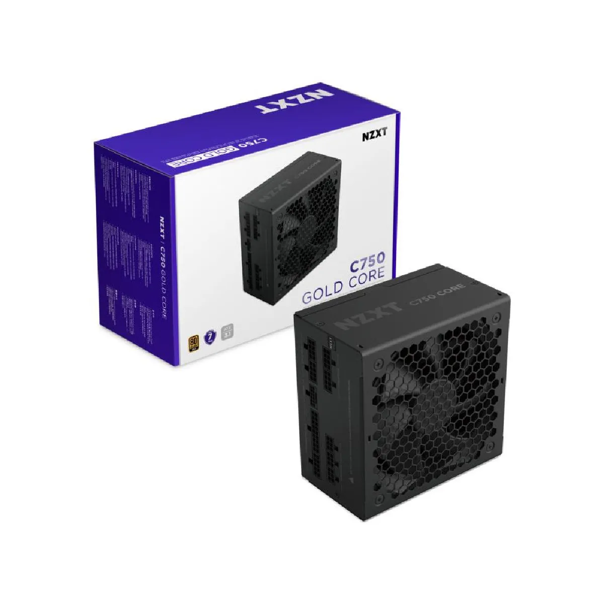 NZXT C850 Gold Core unité d'alimentation d'énergie 24 pin ATX ATX - vue 7