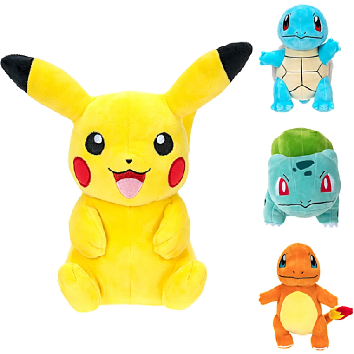Peluche Pokémon Kanto First Partners Modèle aléatoire - vue 3