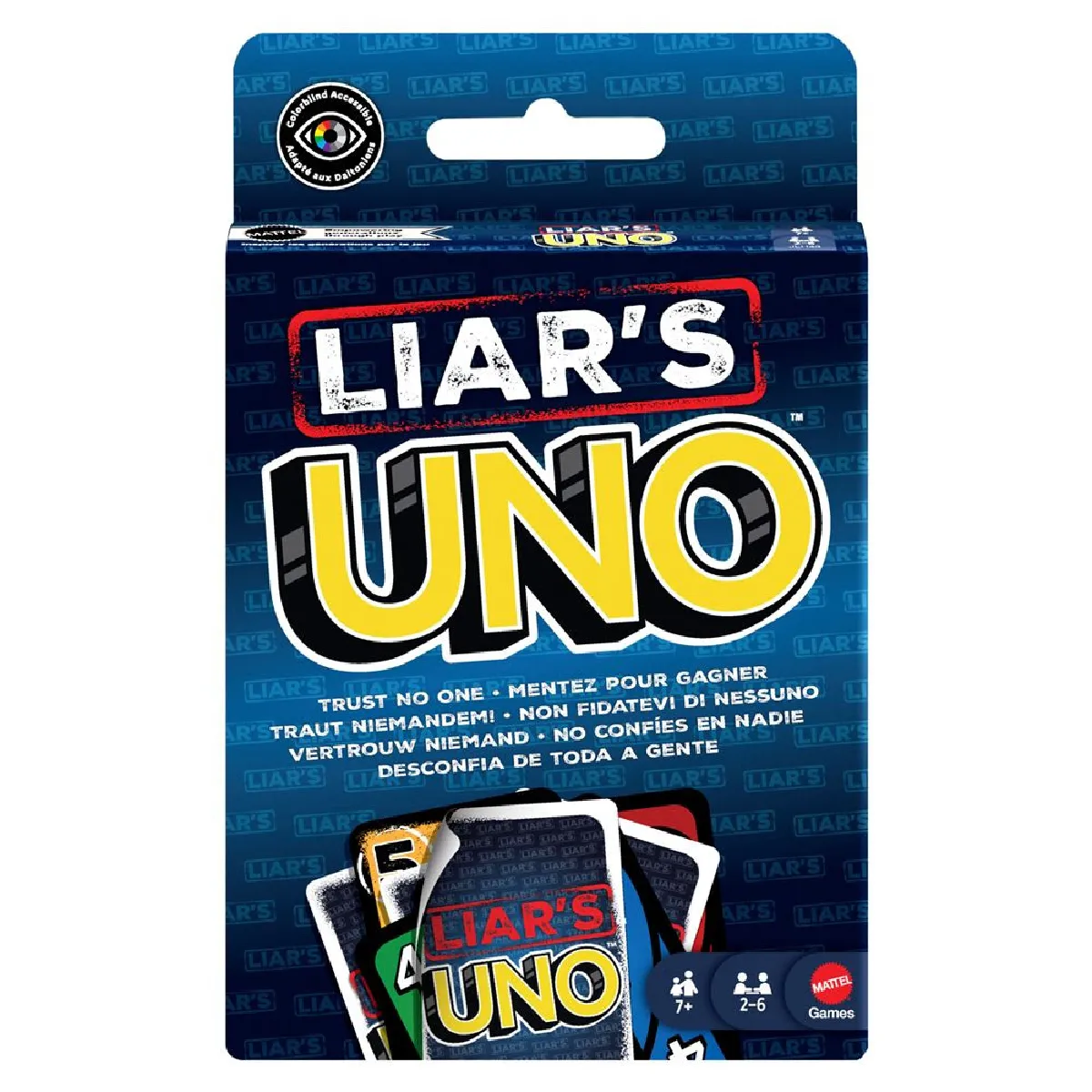 Jeu d’ambiance Mattel Uno Liar' - vue 3