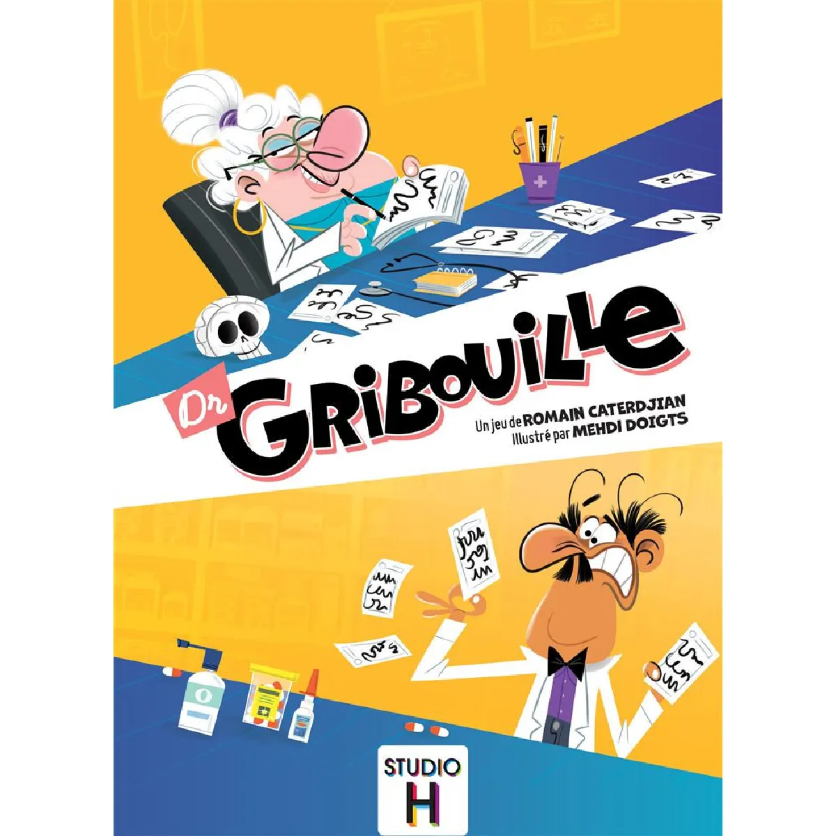 Studio H Multicolore Jeu D’ambiance Dr Gribouille - Image 2