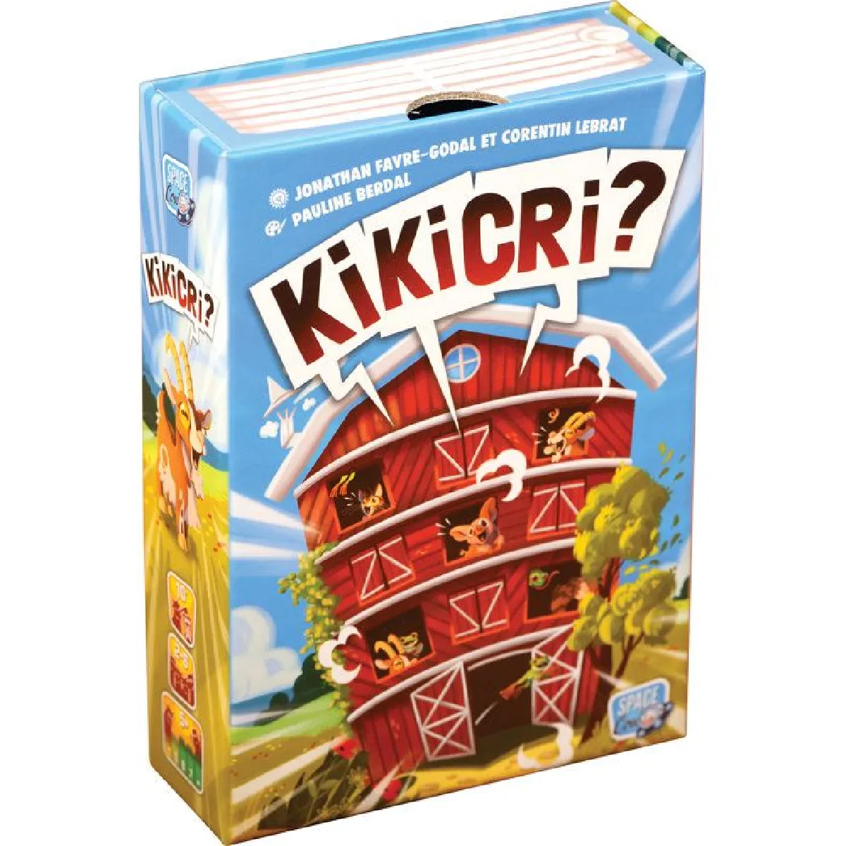 Asmodee Jeu de Société Kikicri - Imitation Animaux et Réflexe Rapide - vue 5