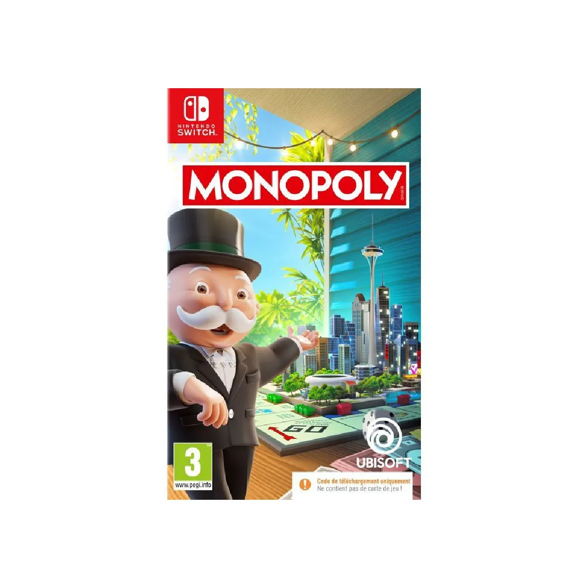 Monopoly 2024 Jeu Nintendo Switch Code in a Box - vue 6