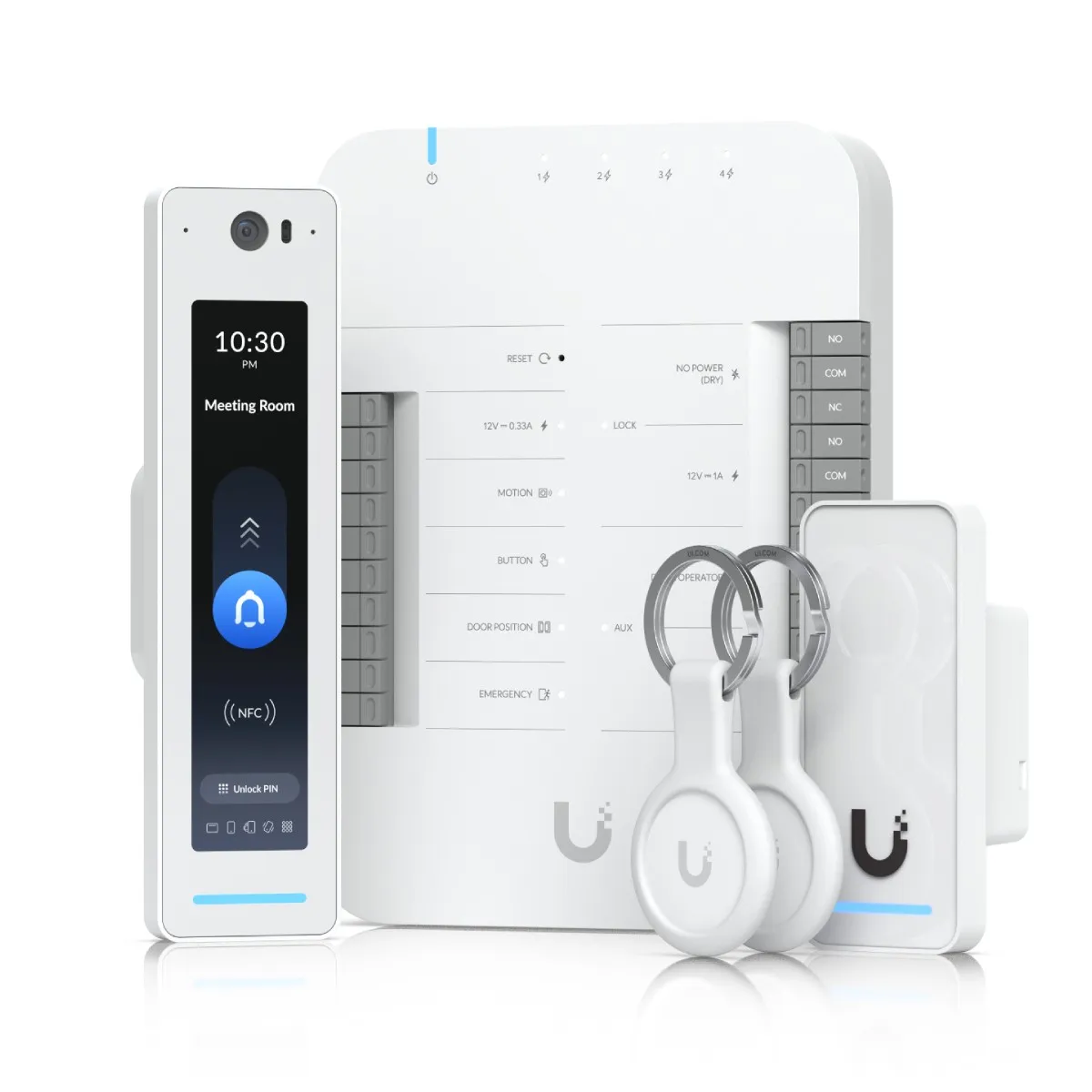 Ubiquiti Blanc Starter Kit Professional Unifi Access G3 Pro Poe