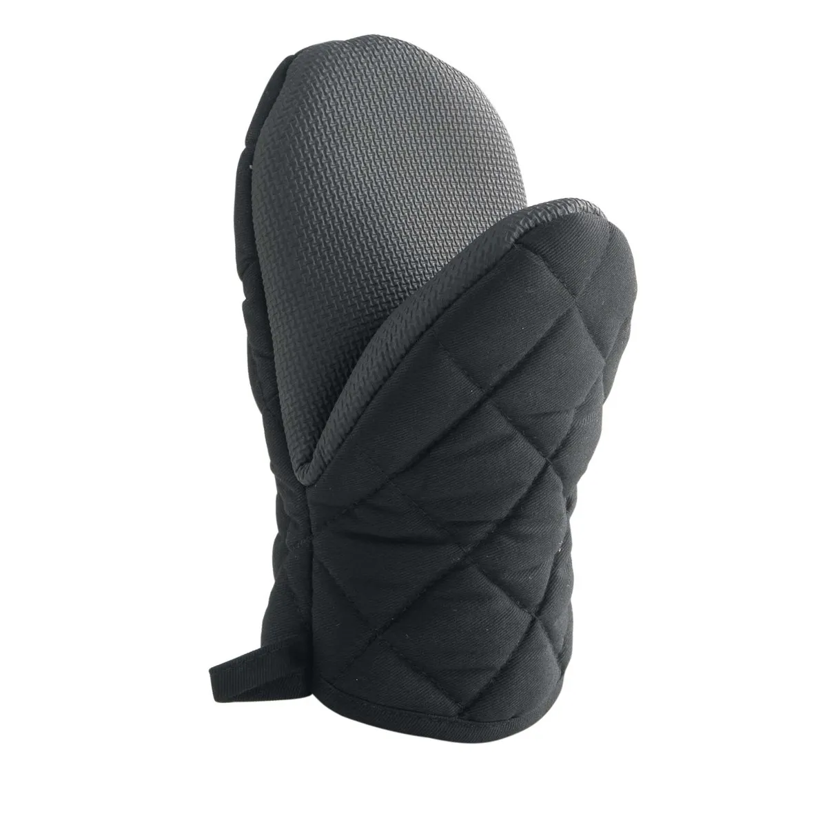 DOUCEUR D INTERIEUR Gant de Cuisine Pince Cuistot 20cm Noir