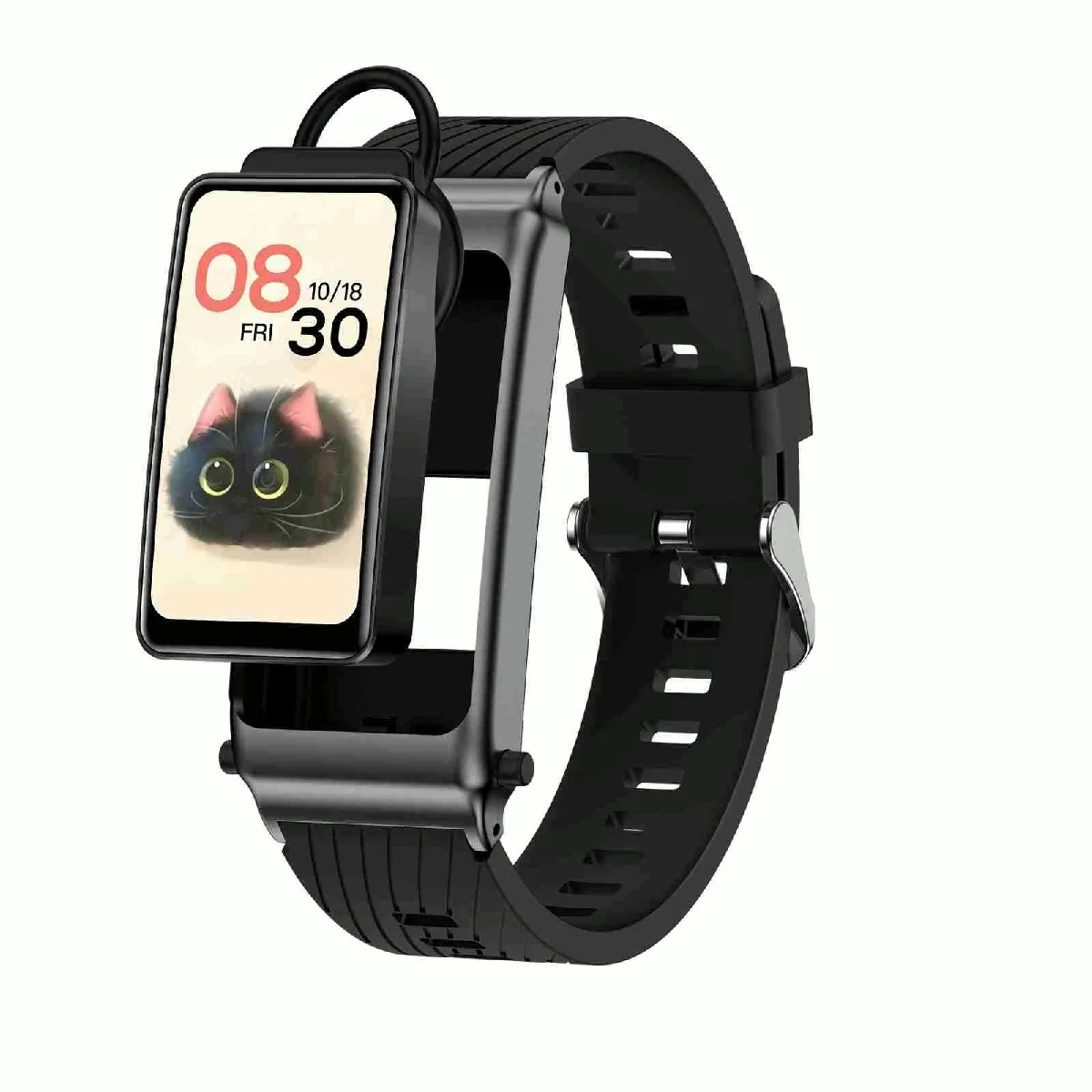 Yonis Noir Montre Connectée Ip67 Bluetooth Appels Et Santé