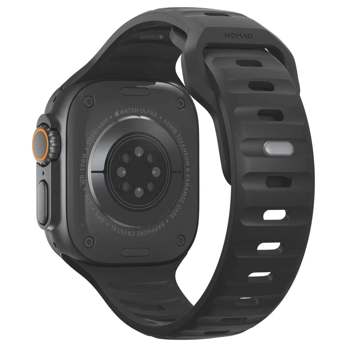 NOMAD  Bracelet Sport Strap Apple Watch 38-41 1-9 et SE Noir