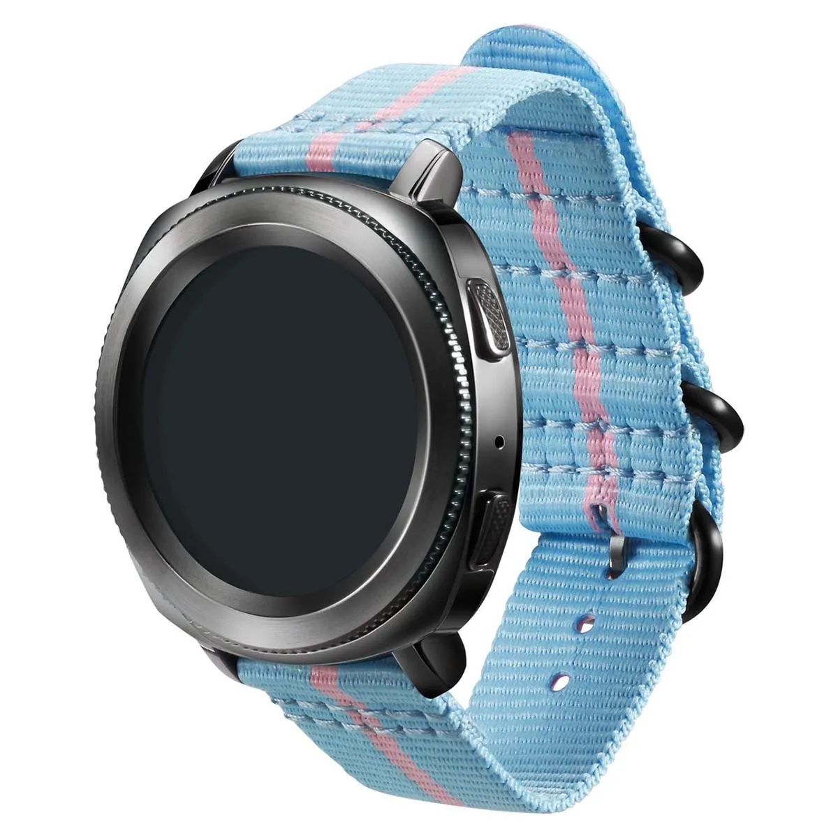 Samsung NATO GP R600BREECAF Gear Sport - vue 3