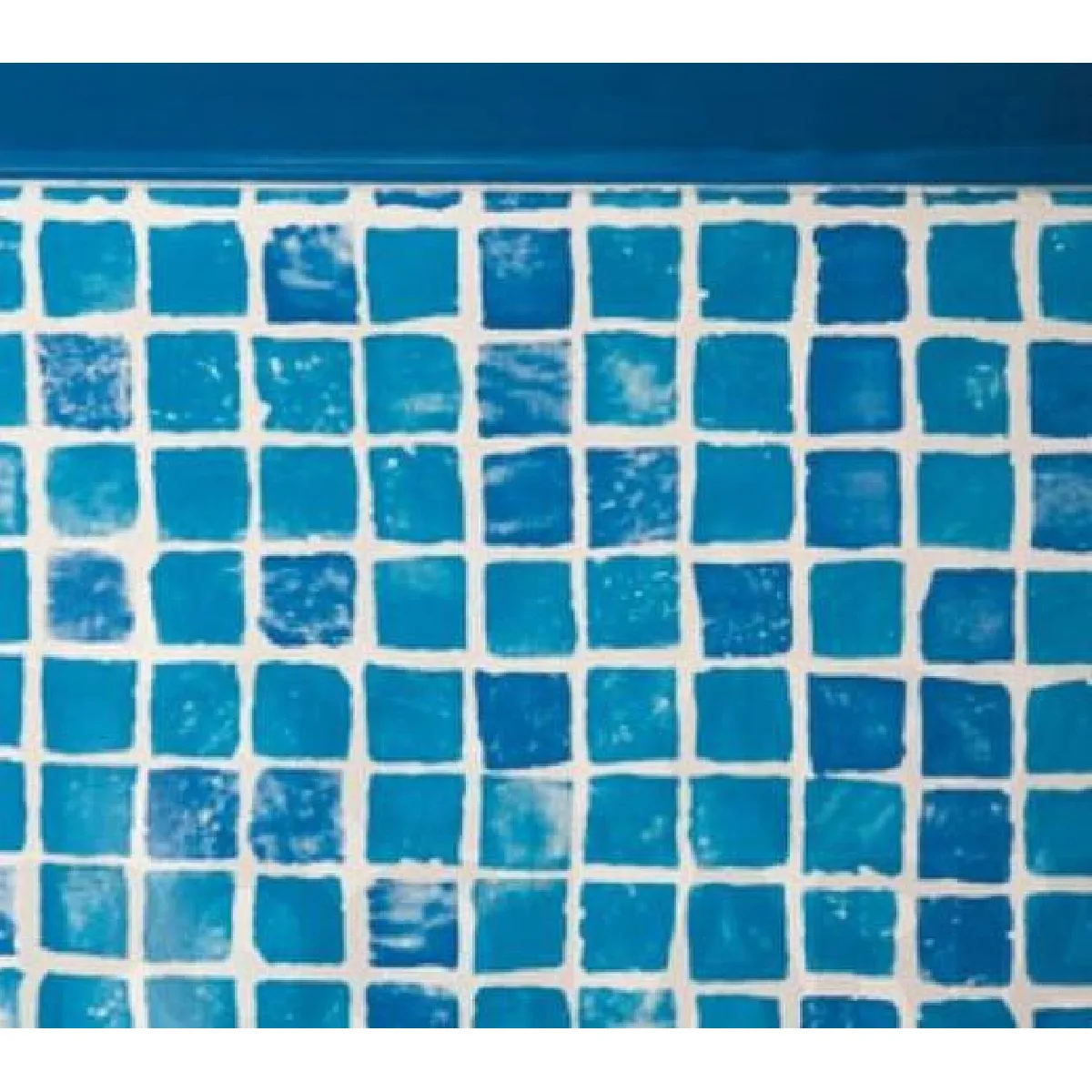 GRE - Liner pour piscine ovale - 8,00m x 4,70m x 1,32m - Bleu - Image 4