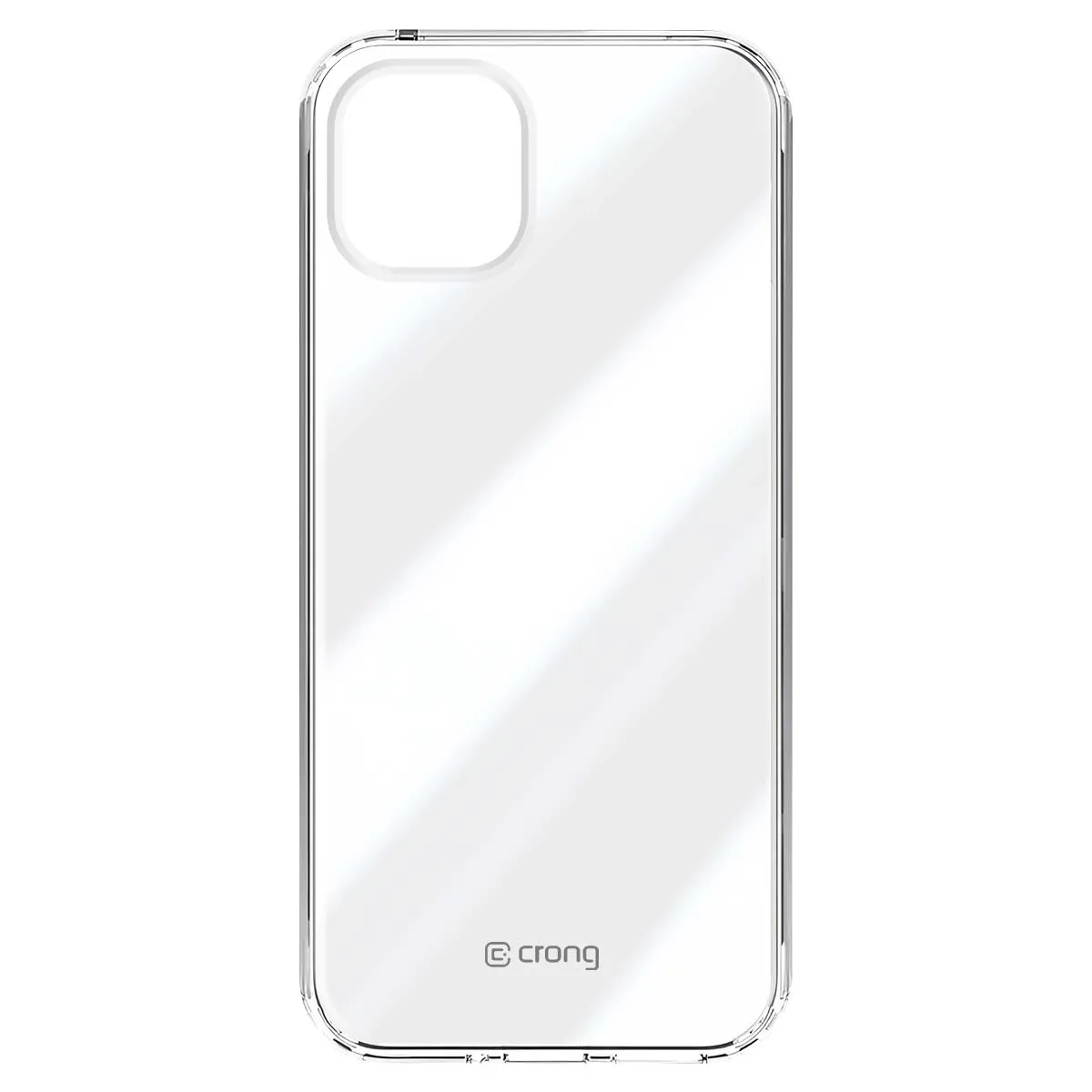 Crong Coque Crystal Pour Iphone 12 Et 12 Pro Protection Flexible Transparent