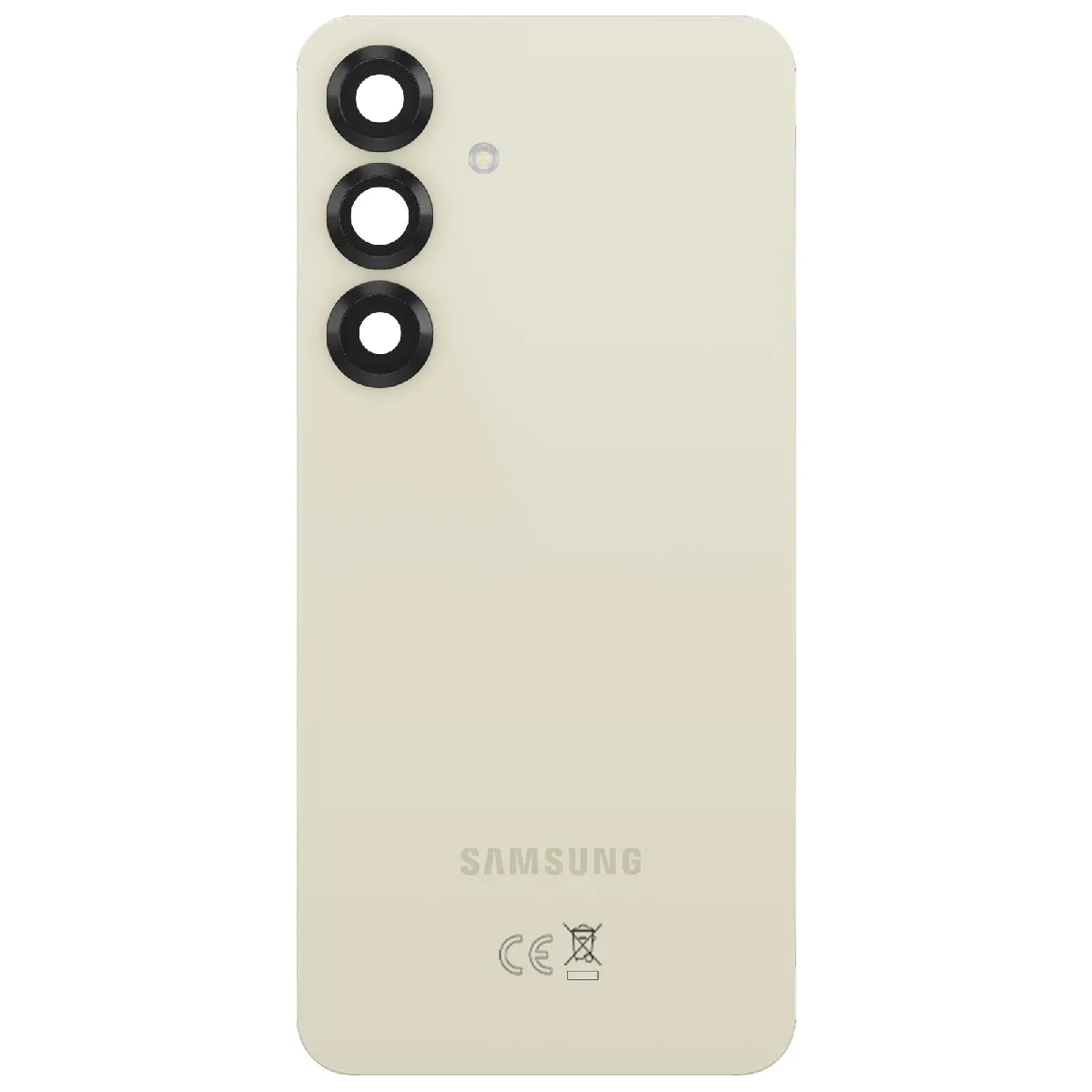 Samsung Cache Batterie de Remplacement pour Galaxy S25 Service Pack avec Adhésif gold