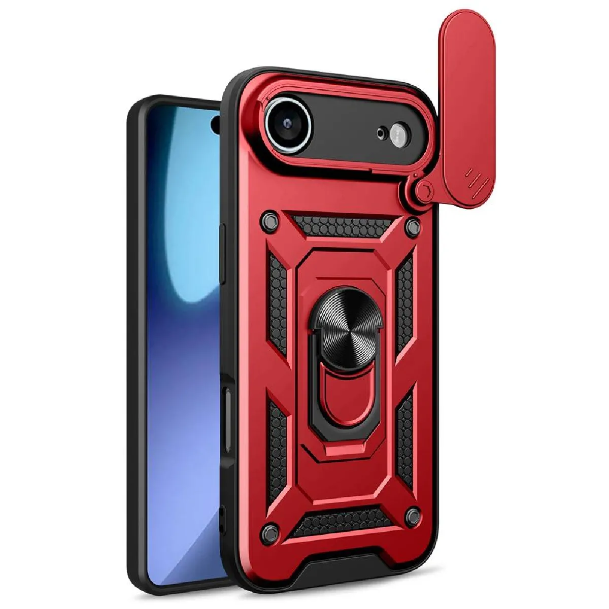 Htdmobiles Rouge Coque Rigide Antichoc Apple Iphone Air