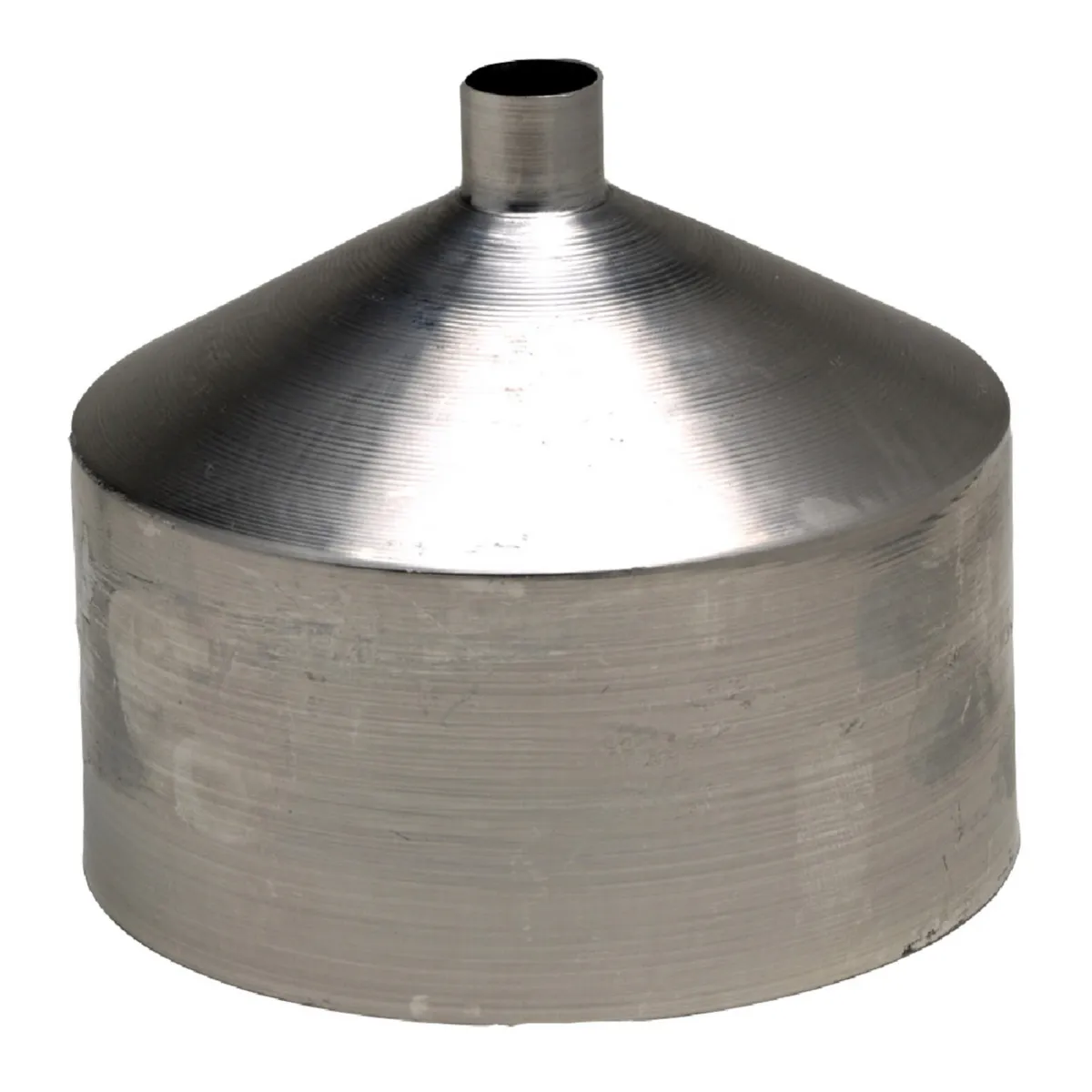 T.e.n Tampon De Purge En Aluminium Pour Conduit De Gaz - 125 Mm