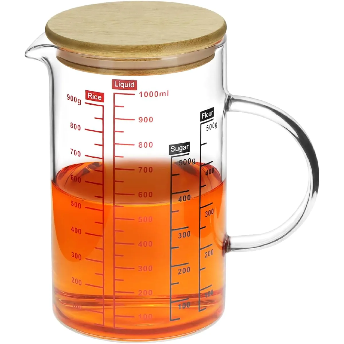 Vendos85 Verre Doseur Résistant À La Chaleur En Borosilicate