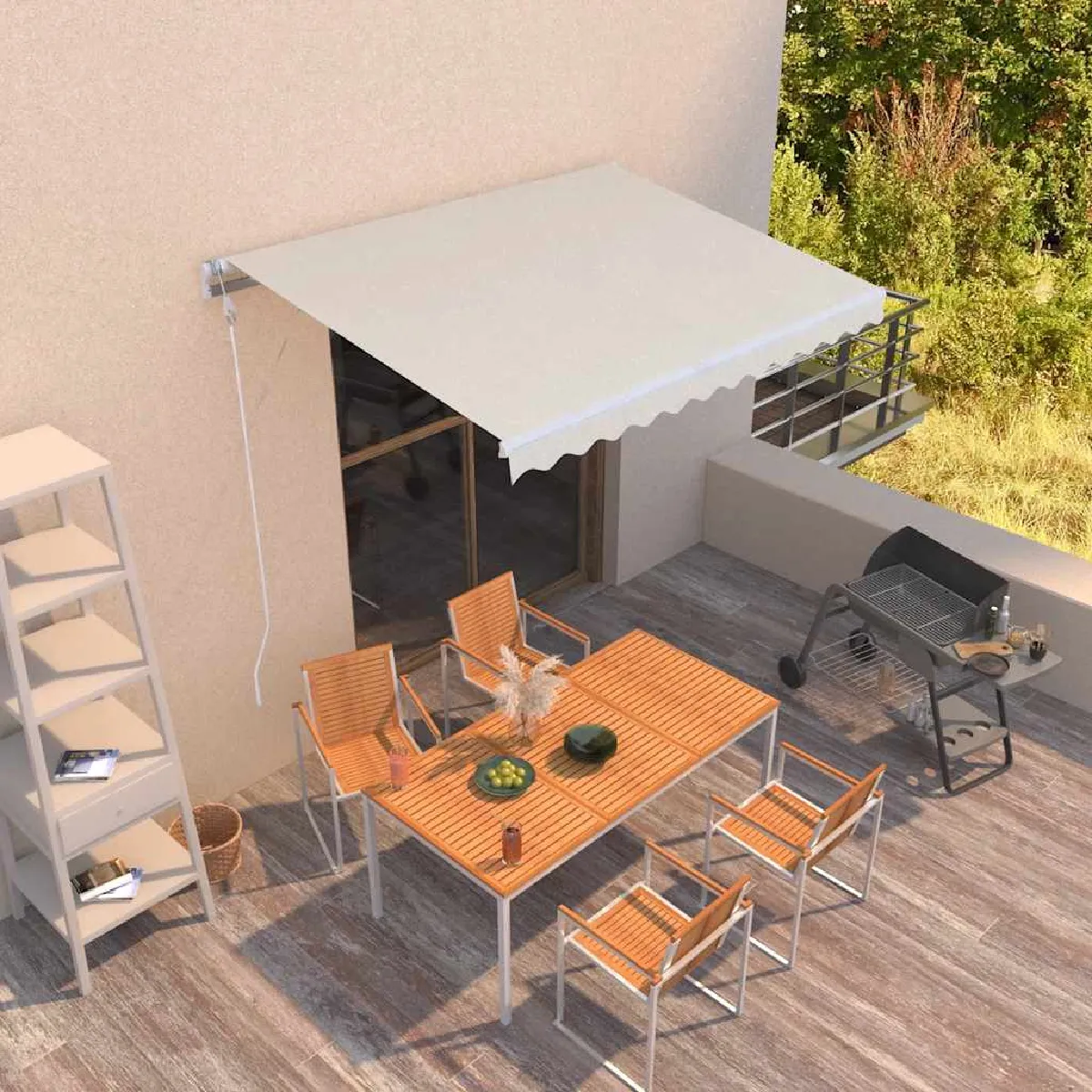 Vidaxl Auvent rétractable automatique 300x250 cm