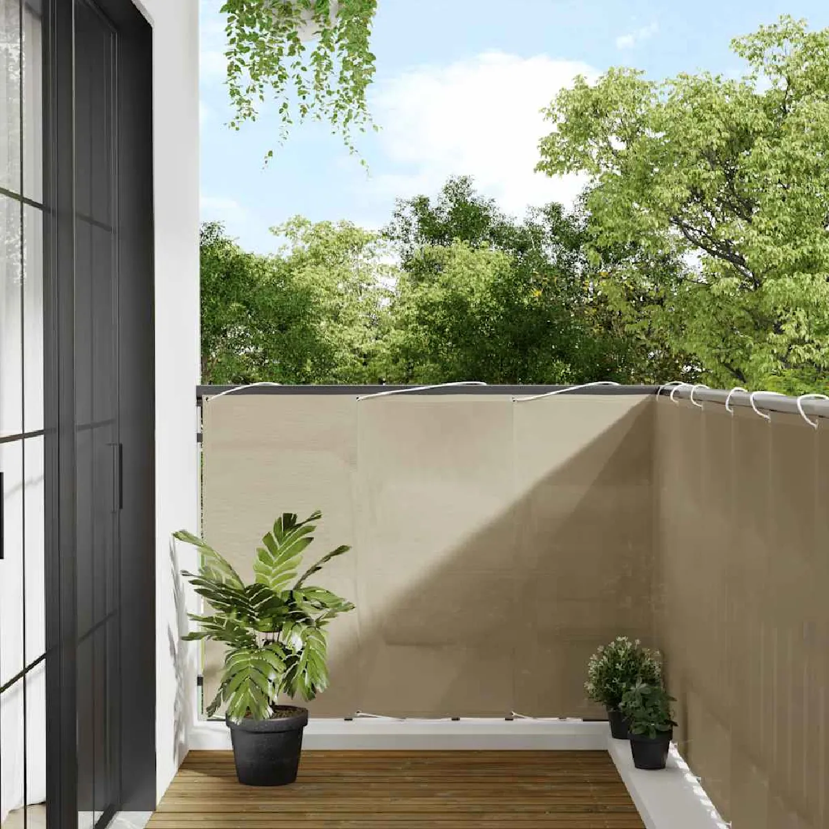 vidaXL Voile d'ombrage 5x6 - vue 5