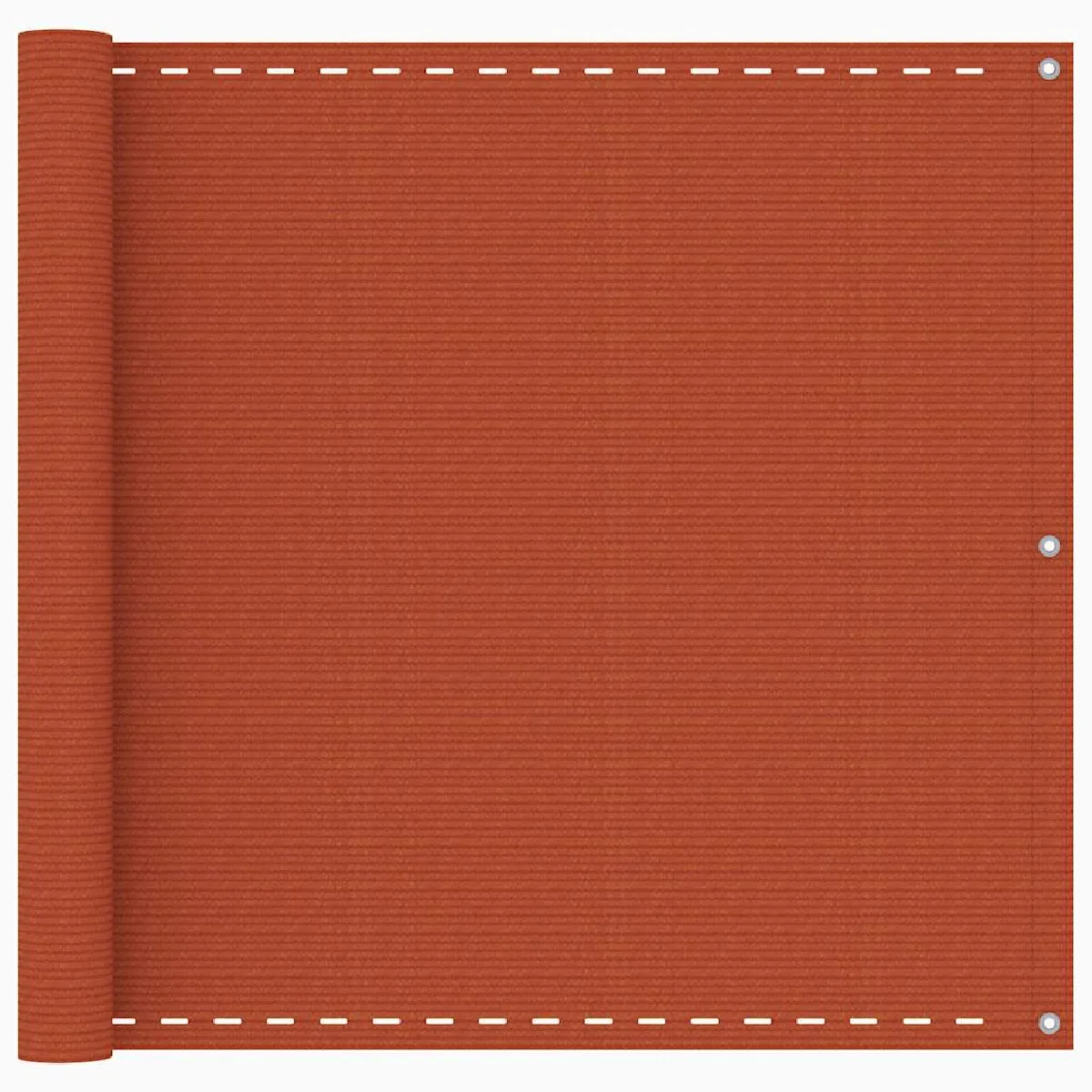vidaXL Balkonscherm 90x500 cm HDPE oranje311022