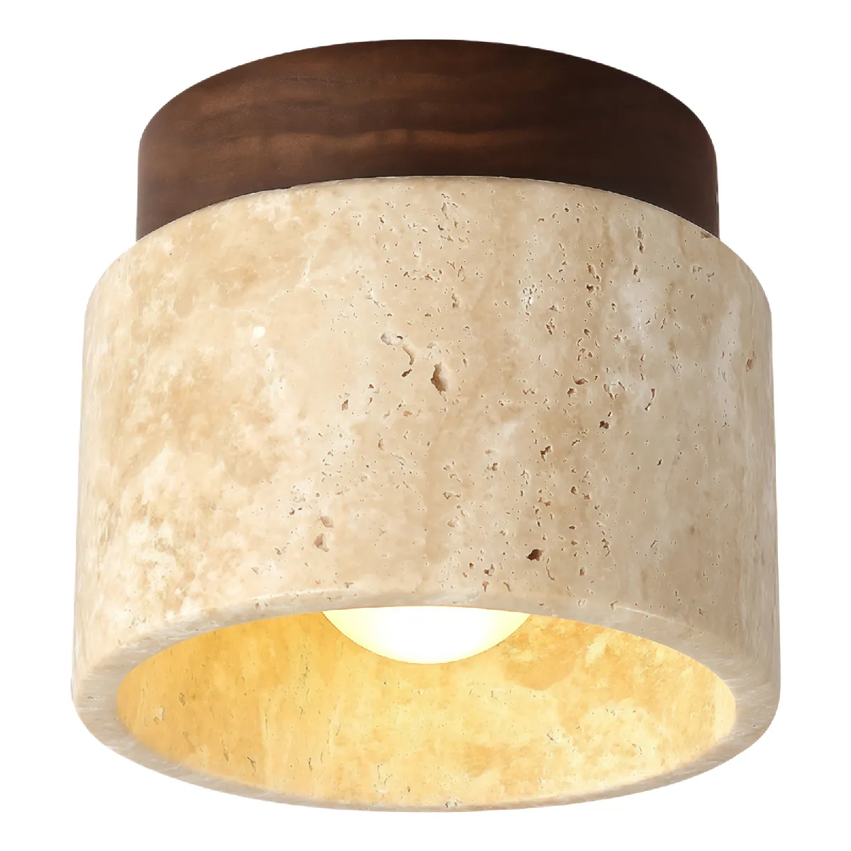 Stoex Plafonnier rond moderne - Blanc