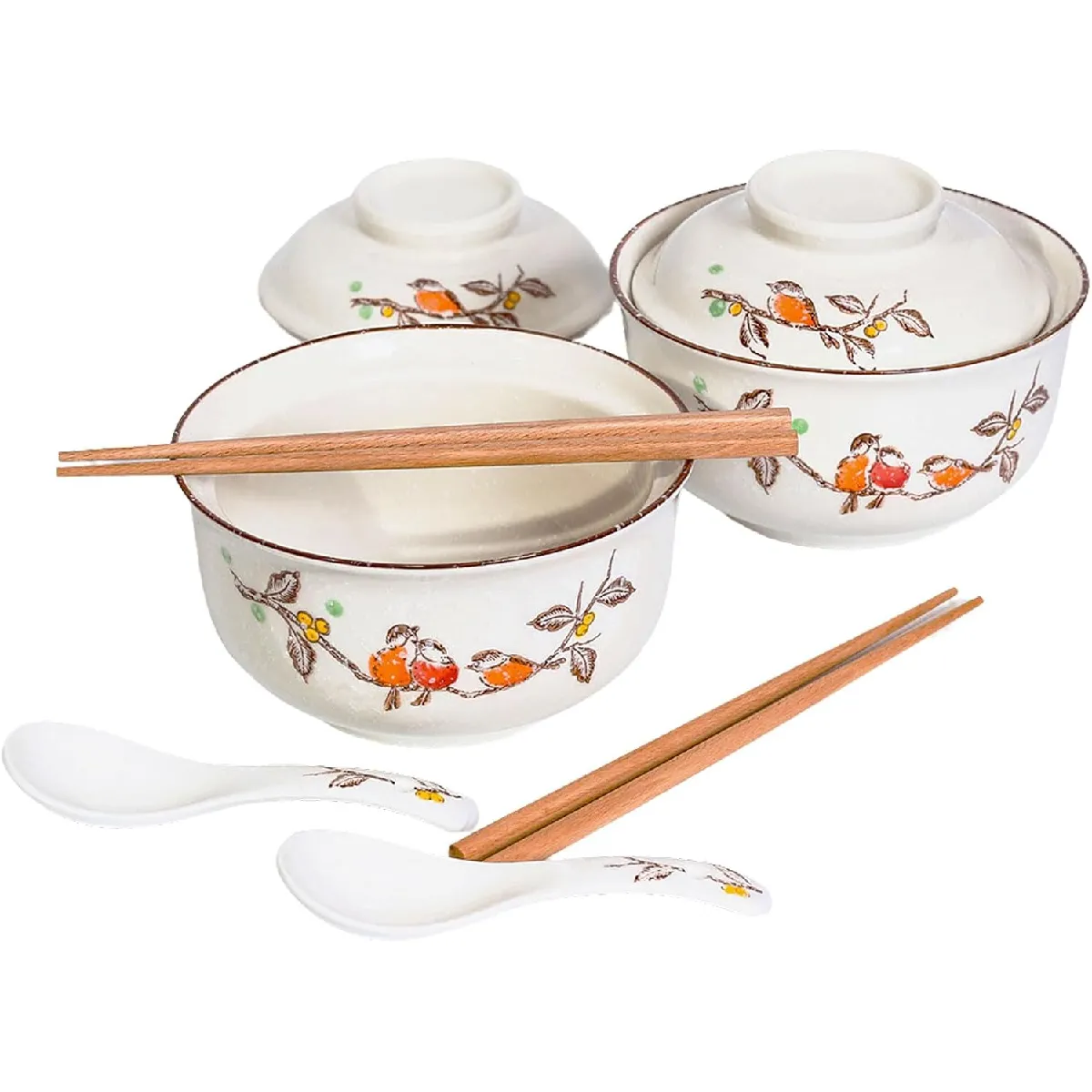 Vendos85 Bol Ramen Japonais En Céramique 800 Ml