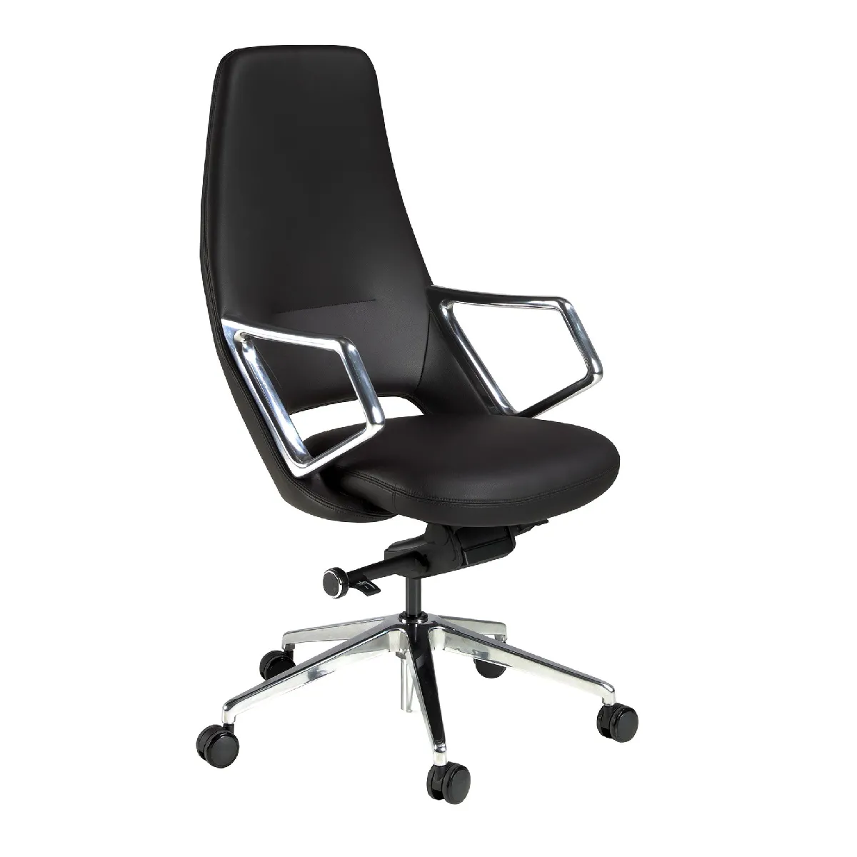 Fauteuil de bureau pivotant en similicuir - vue 7