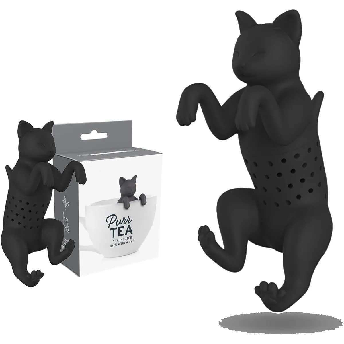 Vendos85 Lot De 2 Infuseurs À Thé Chaton En Silicone