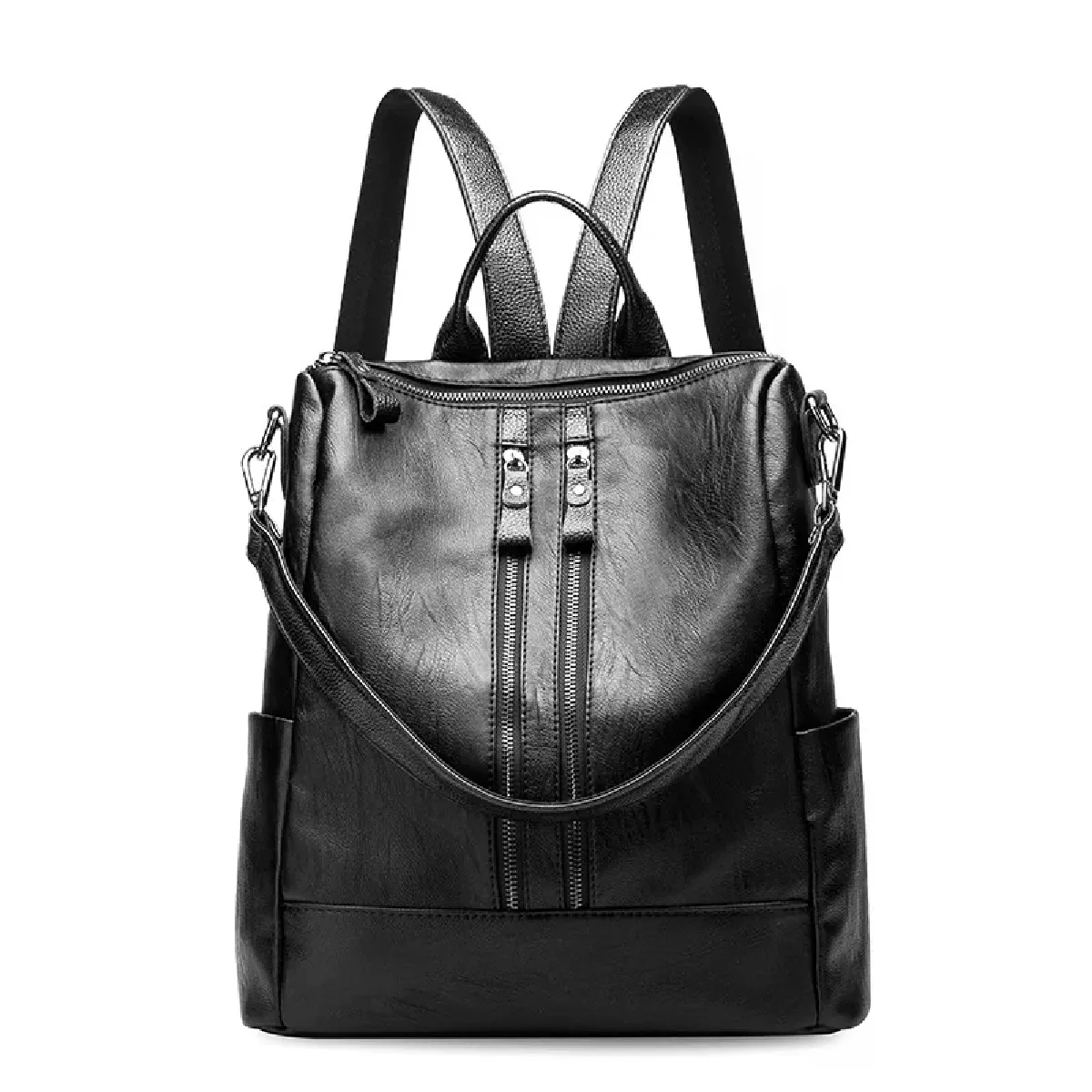 Générique Femme Sac À Dos Antivol Tendance Pour Grande Capacité, Sac De Voyage, Sac D'école Pour Filles, Mochila Mujer~01339