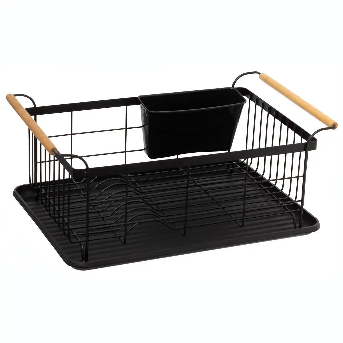 Five Simply Smart Noir Égouttoir Design Blackwood 46Cm
