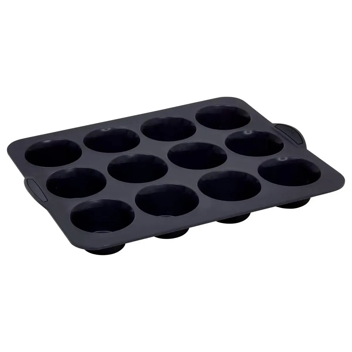 Five Simply Smart Gris Moule 12 Muffins Silicone Silitop 40Cm