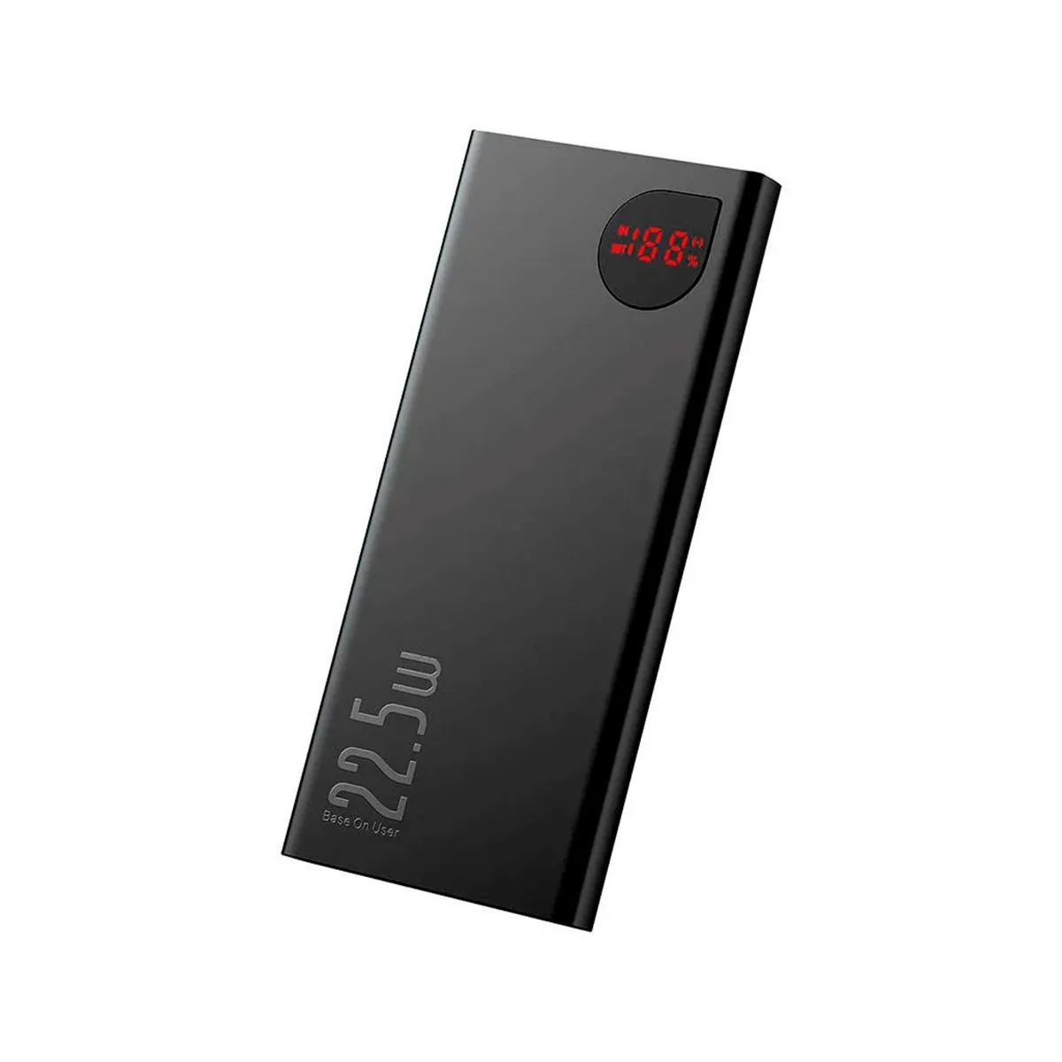 Baseus Noir Batterie Externe Adaman Metal - 10000 Mah