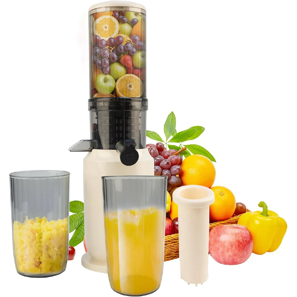 Extracteur de jus à pression lente 550 ml Neuf - vue 2