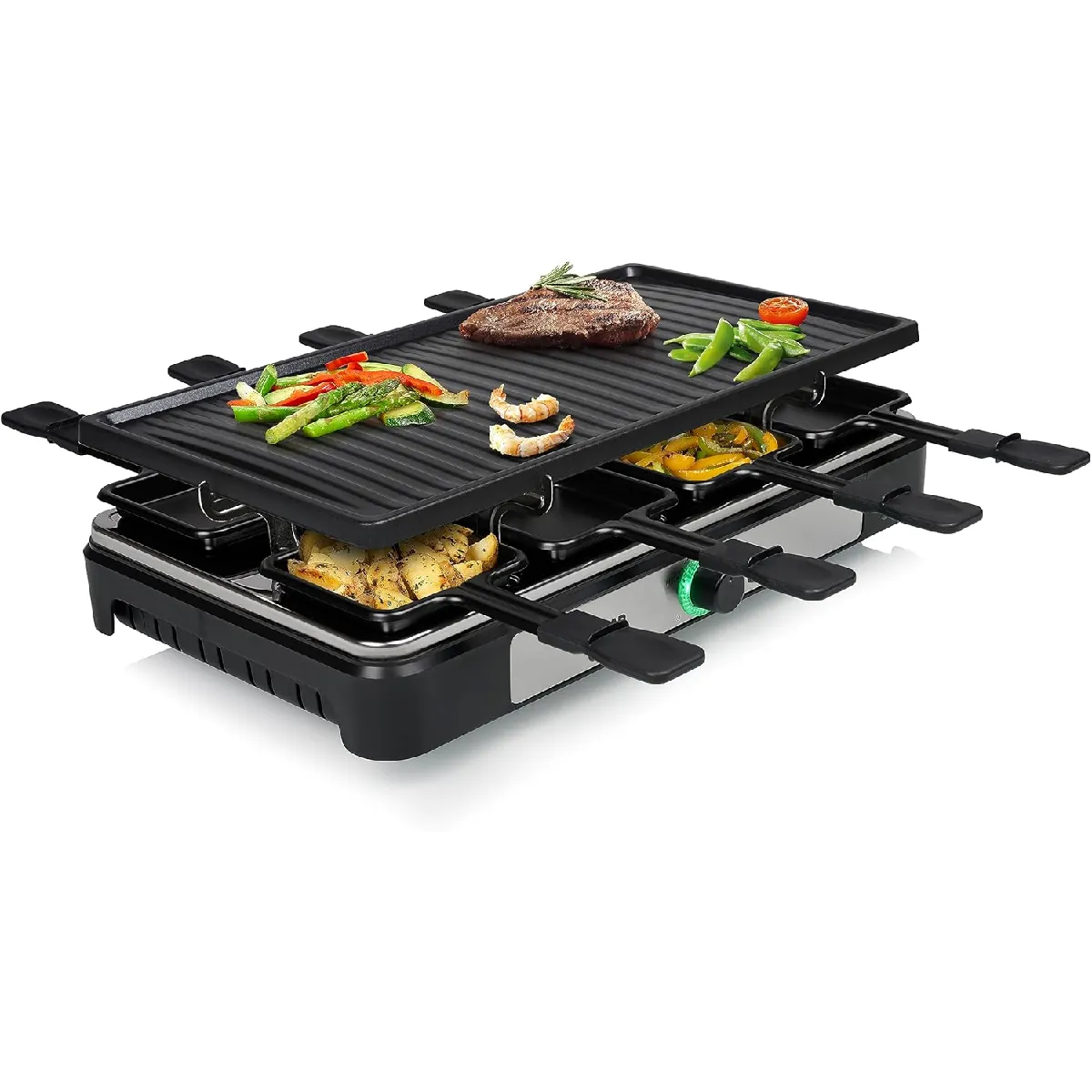 Tristar Noir Raclette 8 Personnes 1400 W - Image 2